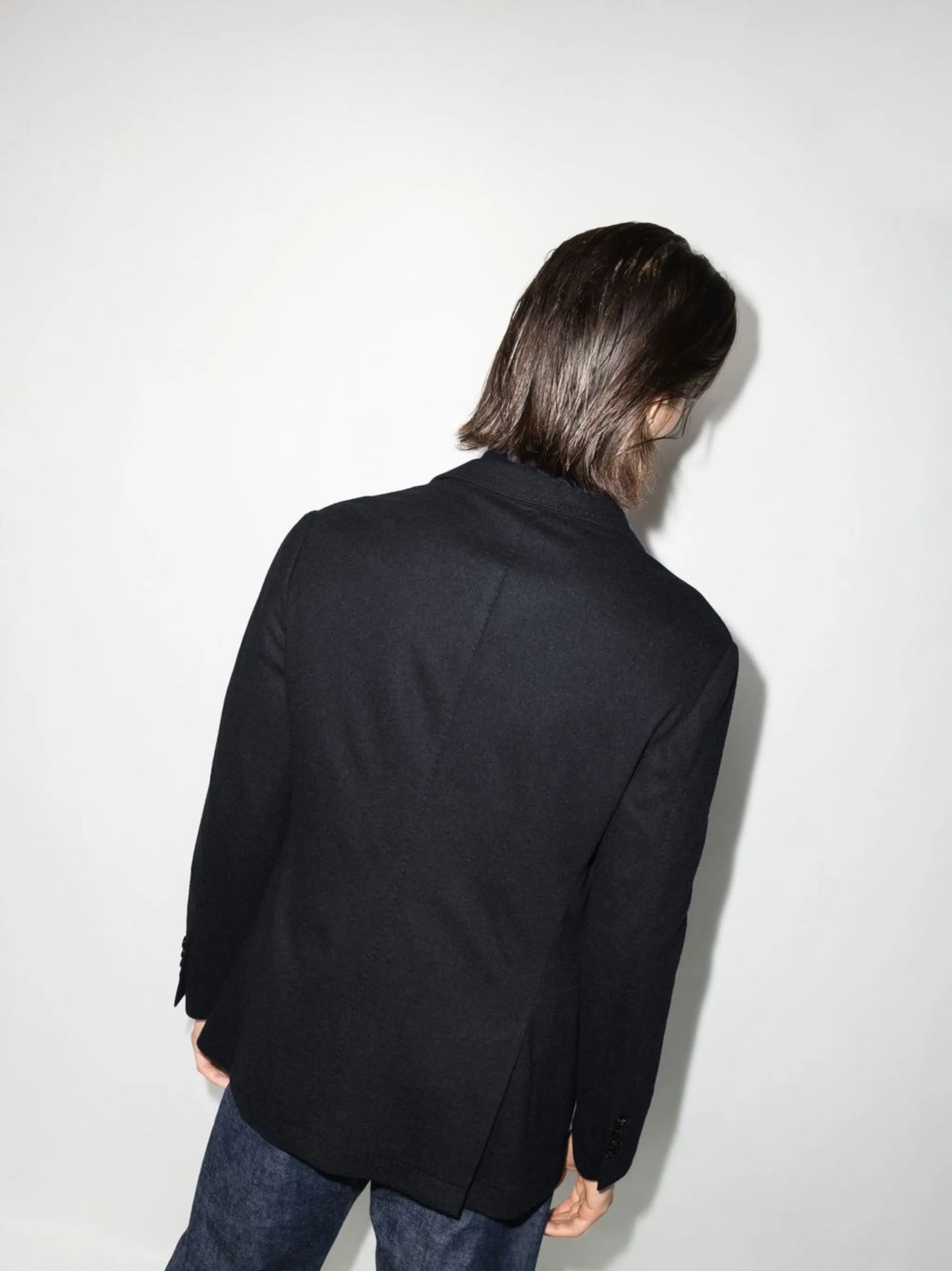 single-breasted blazer