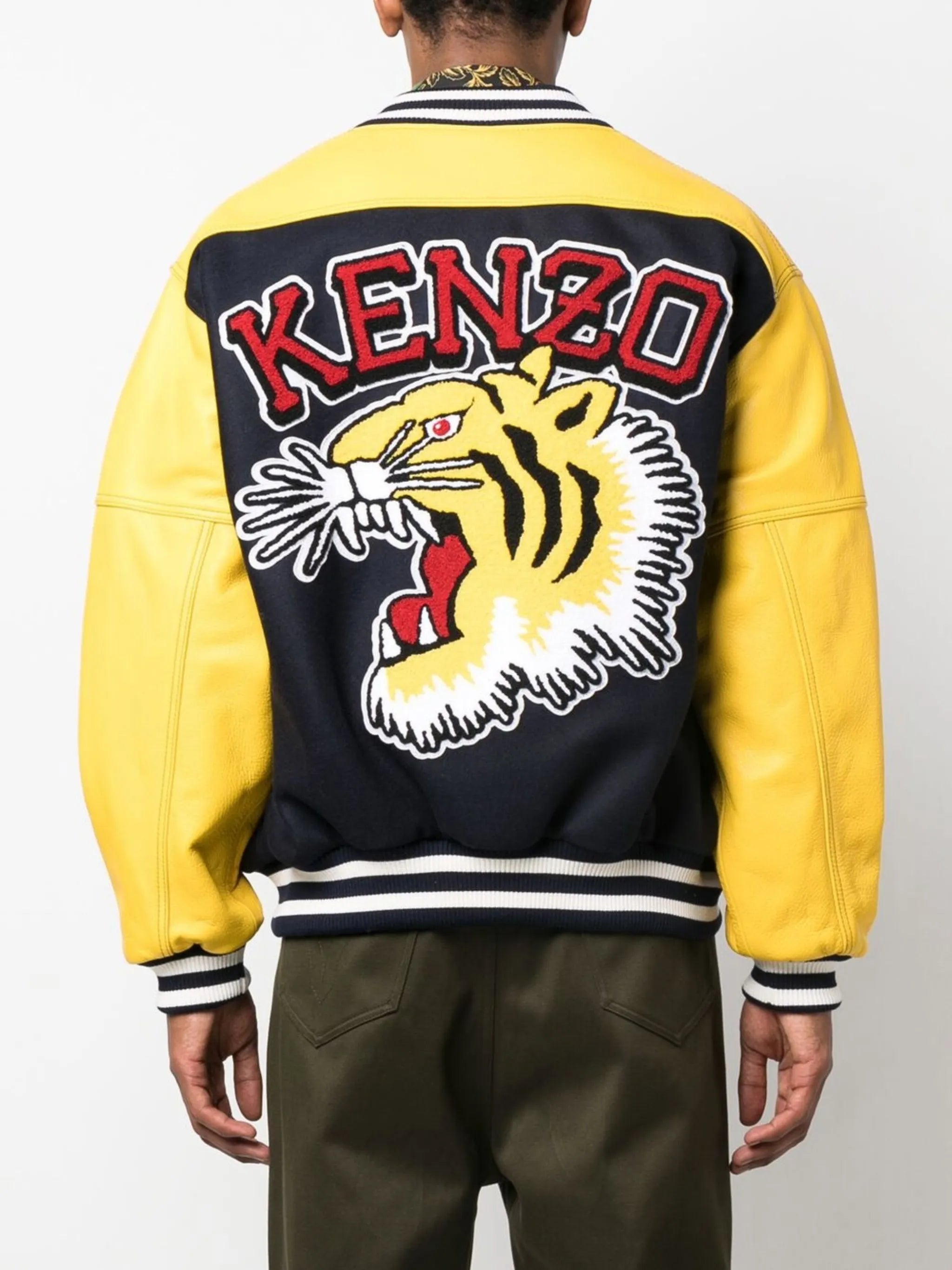 logo-patch varsity jacket