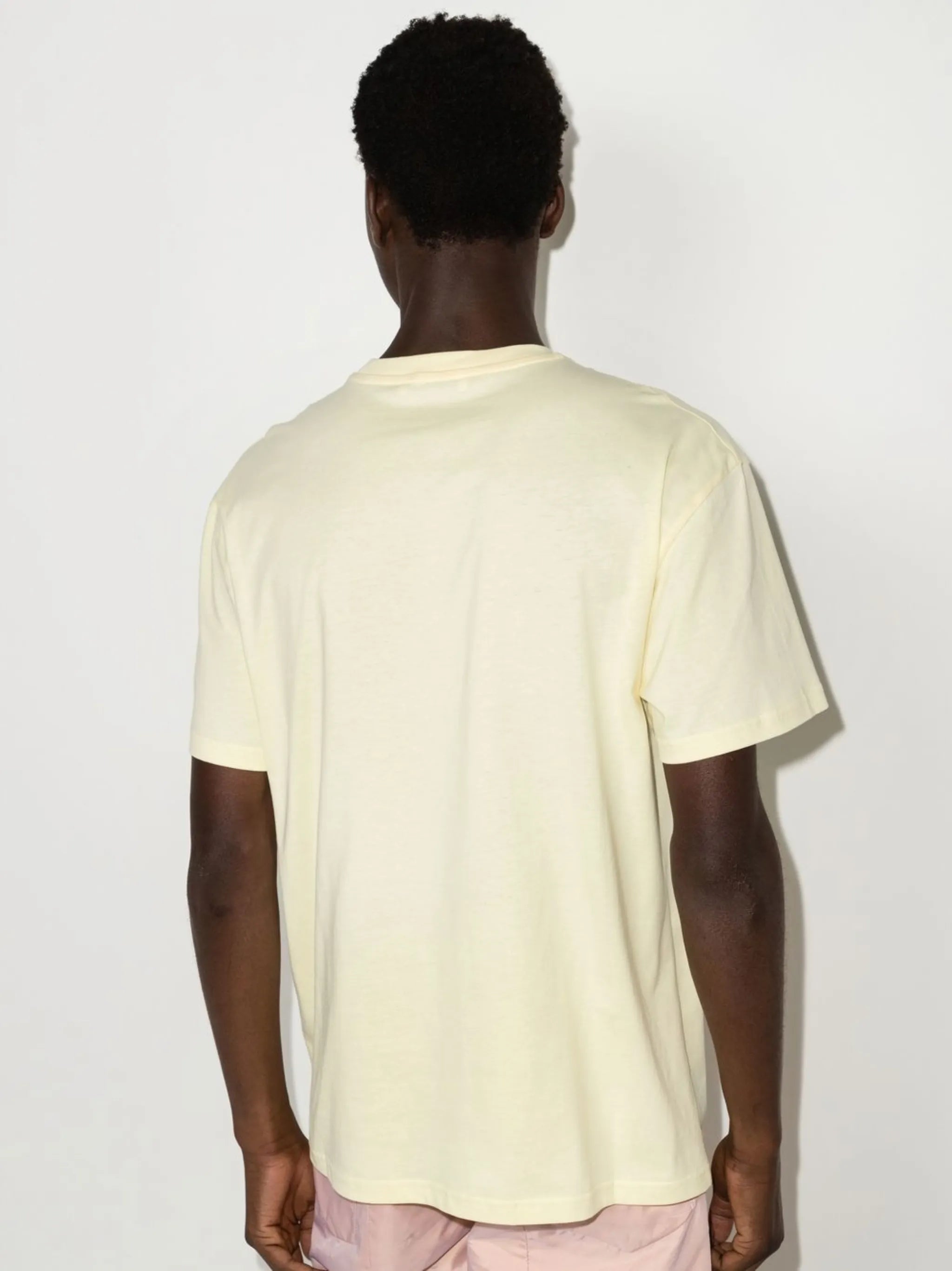 logo-embroidered T-shirt