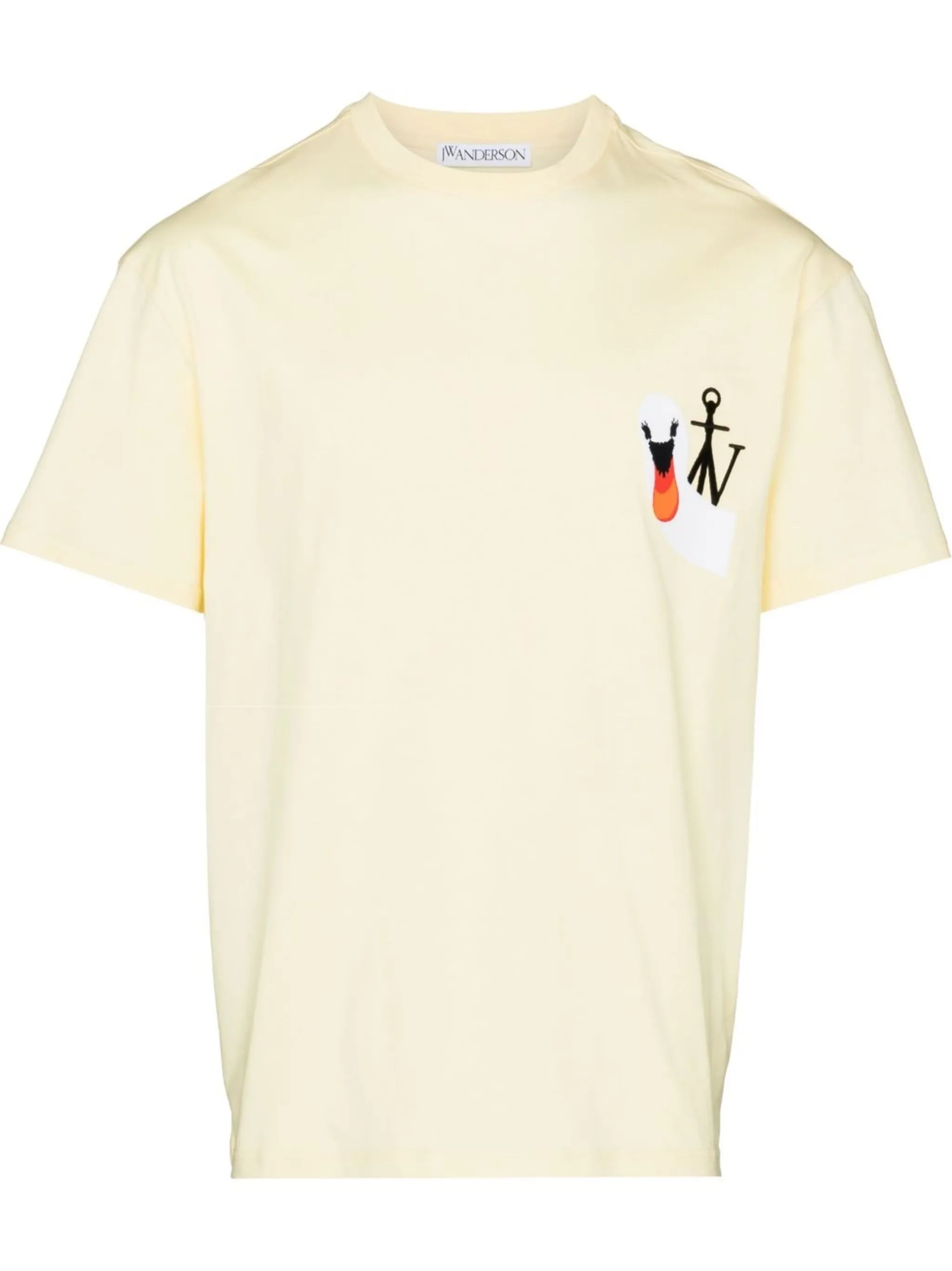 logo-embroidered T-shirt