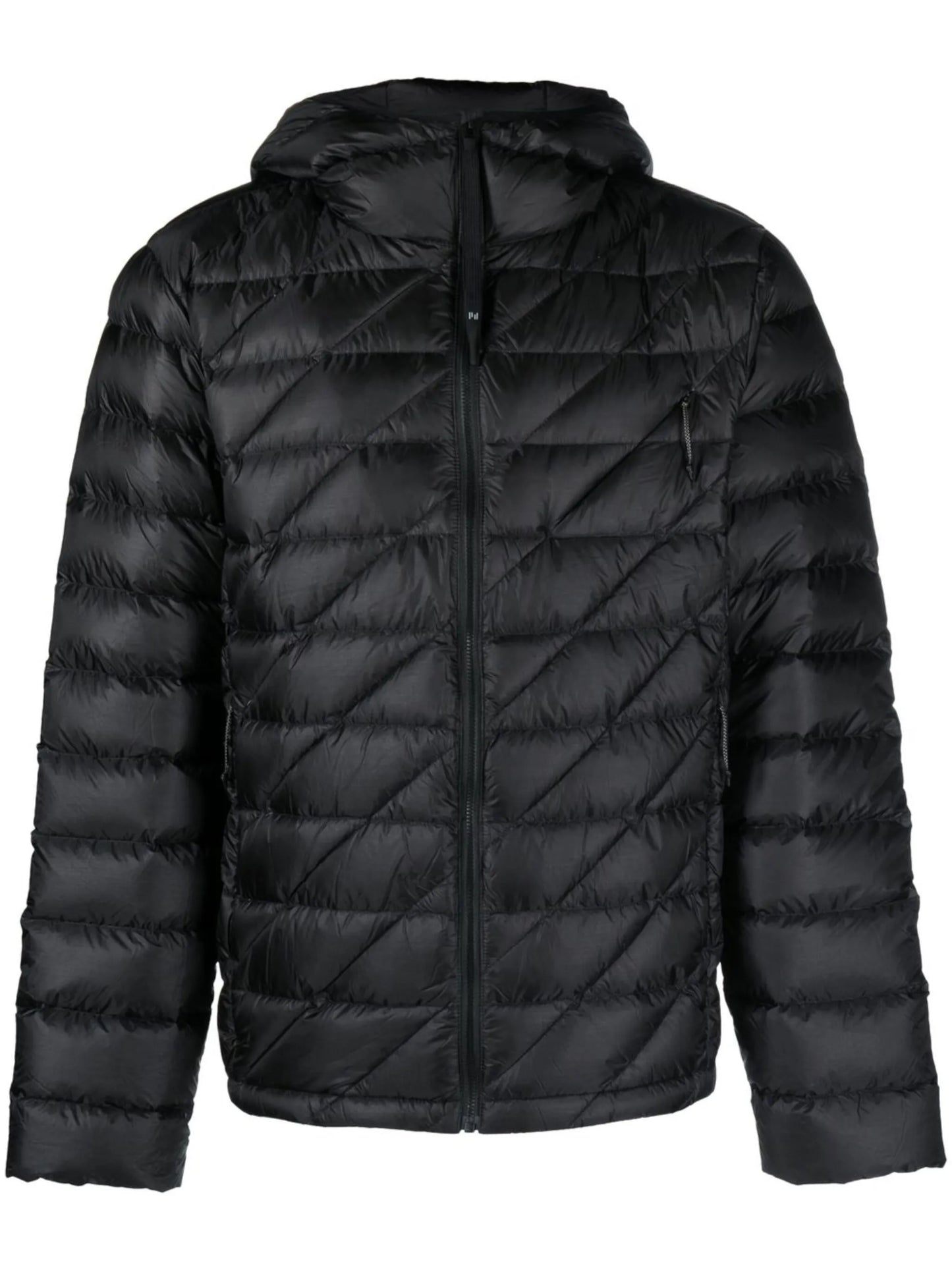 packable hooded down jacket
