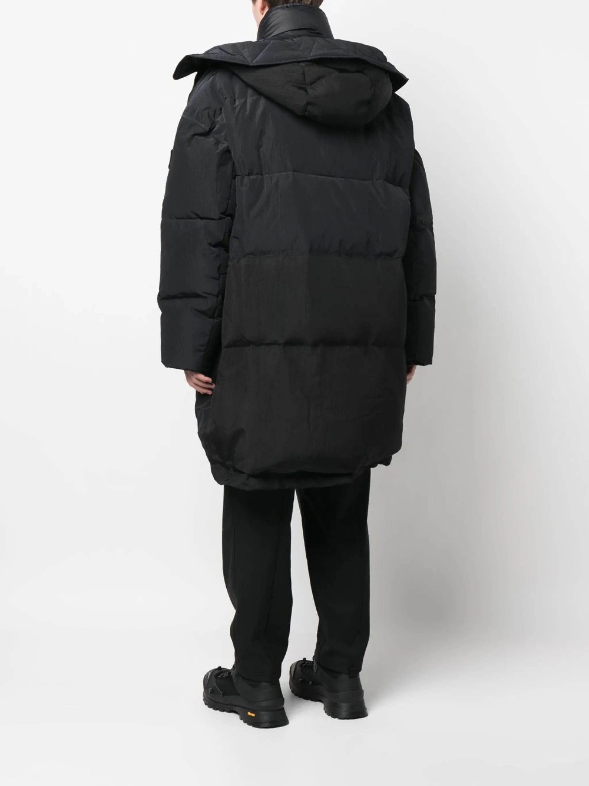 oversize padded down coat