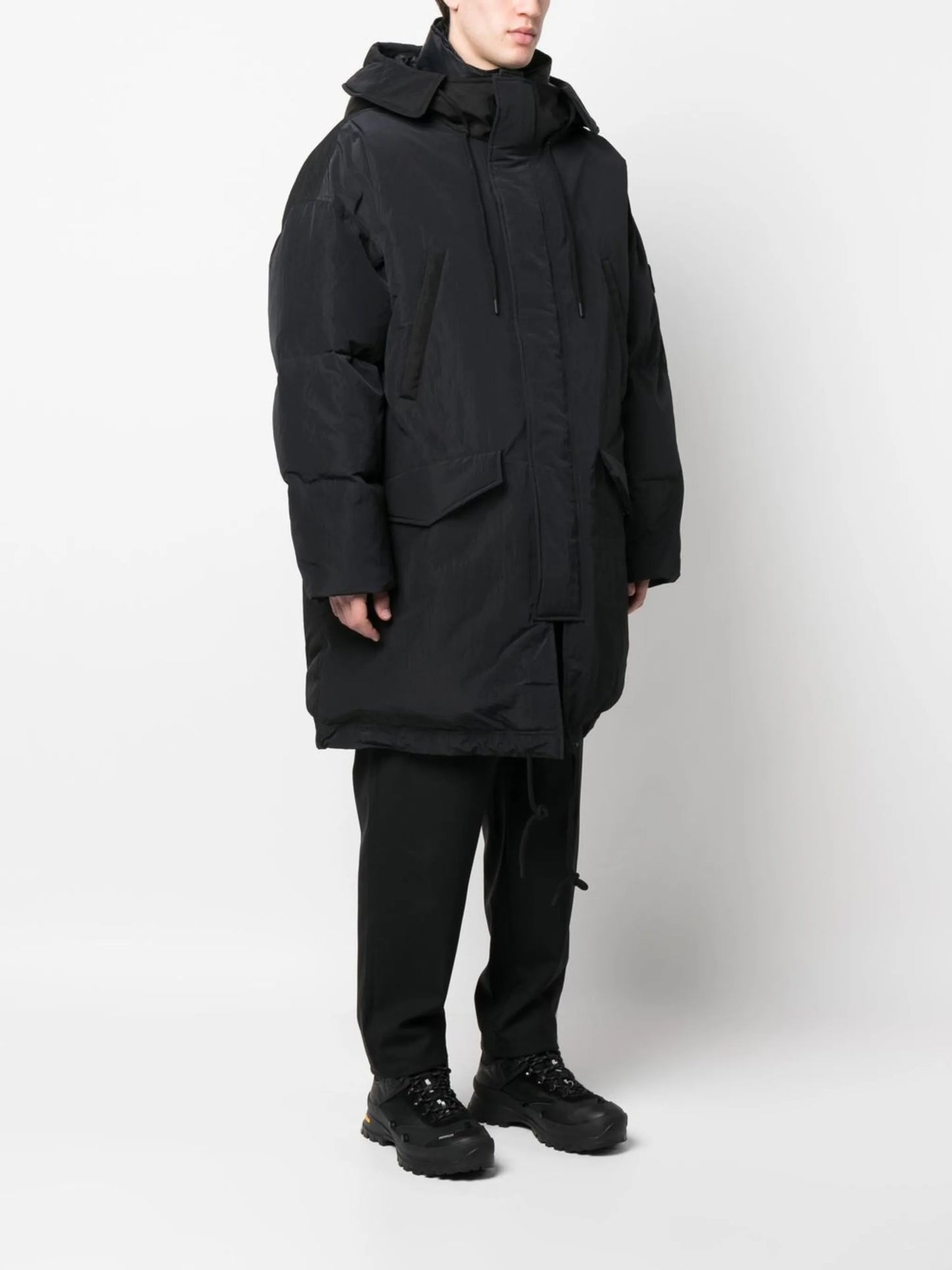 oversize padded down coat