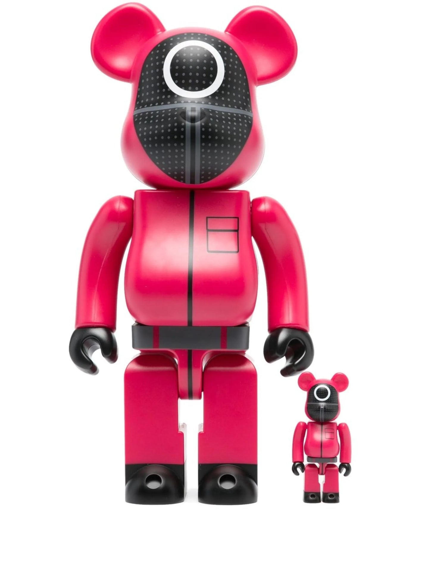 Squid Game Circle BE@RBRICK 100% and 400% figure set