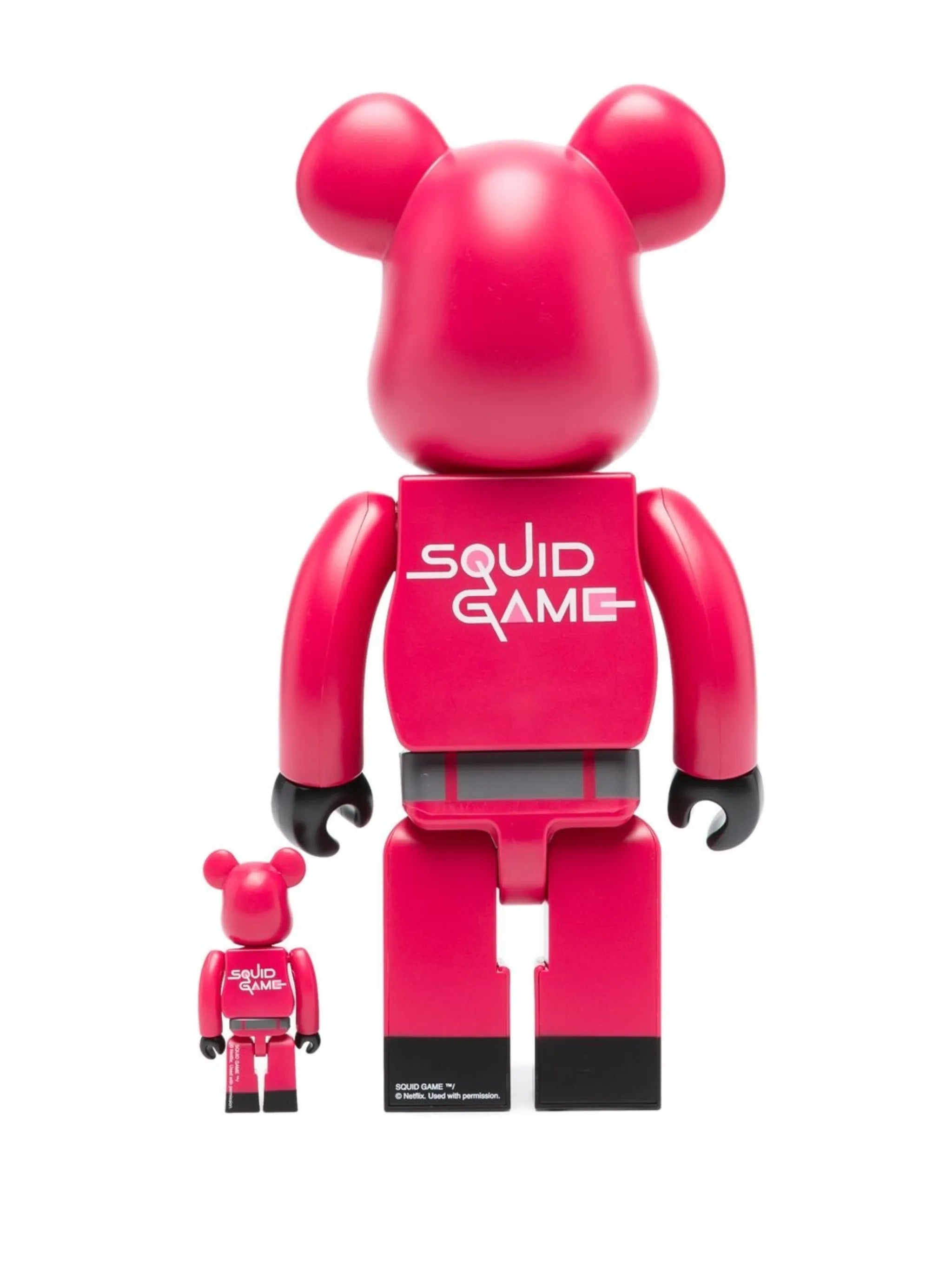 Squid Game Circle BE@RBRICK 100% and 400% figure set