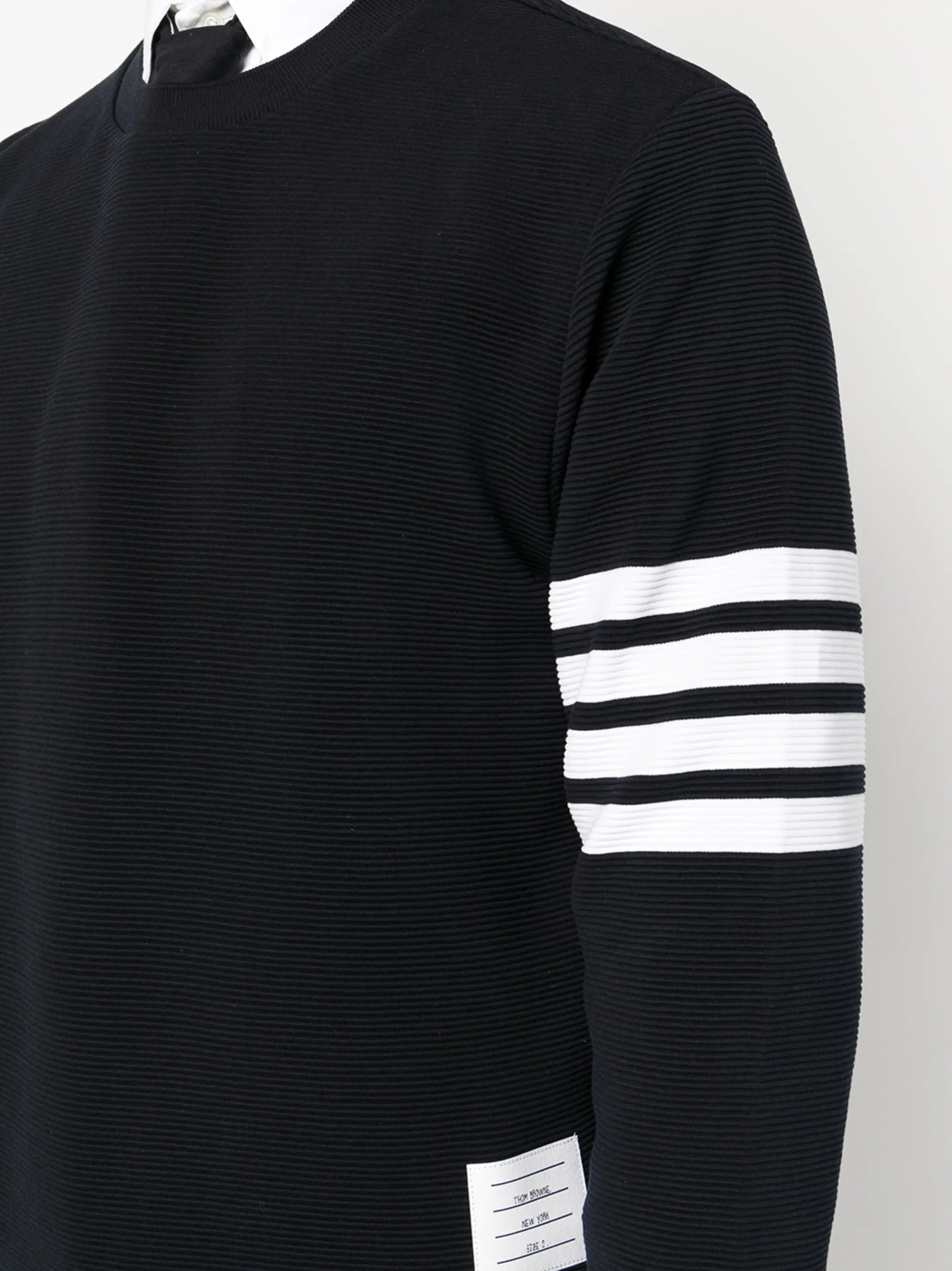 4-Bar cotton sweatshirt