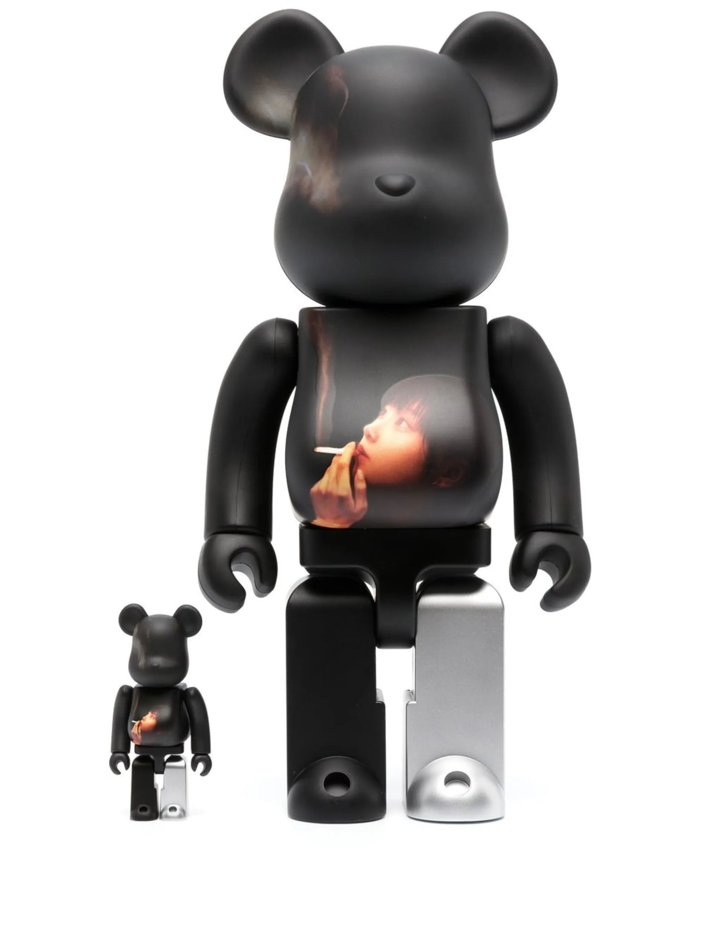 Bearbrick Yohji Yamamoto x Suzume Uchida Ideal Self 100% 400%