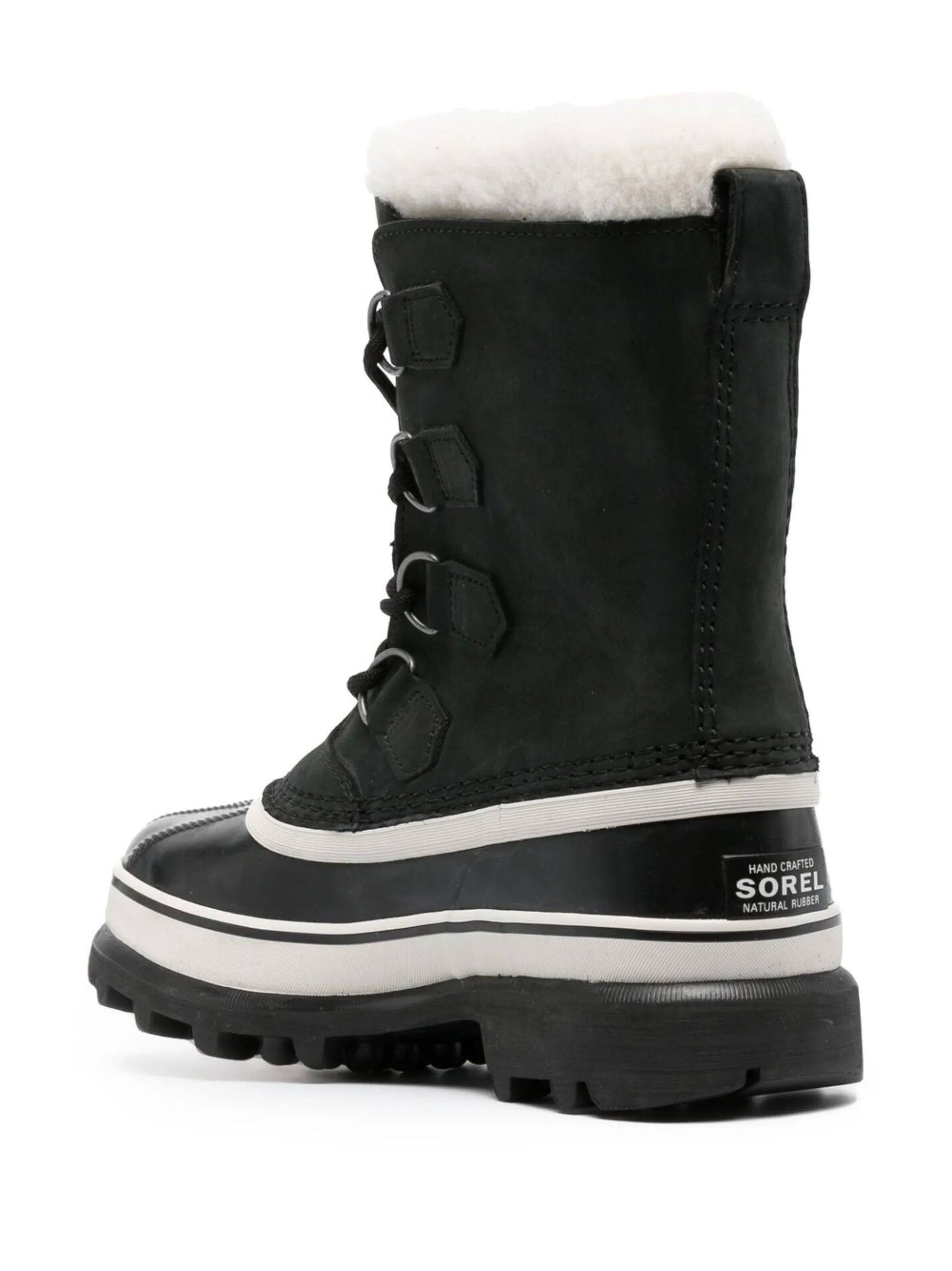 Caribou lace-up snow boots