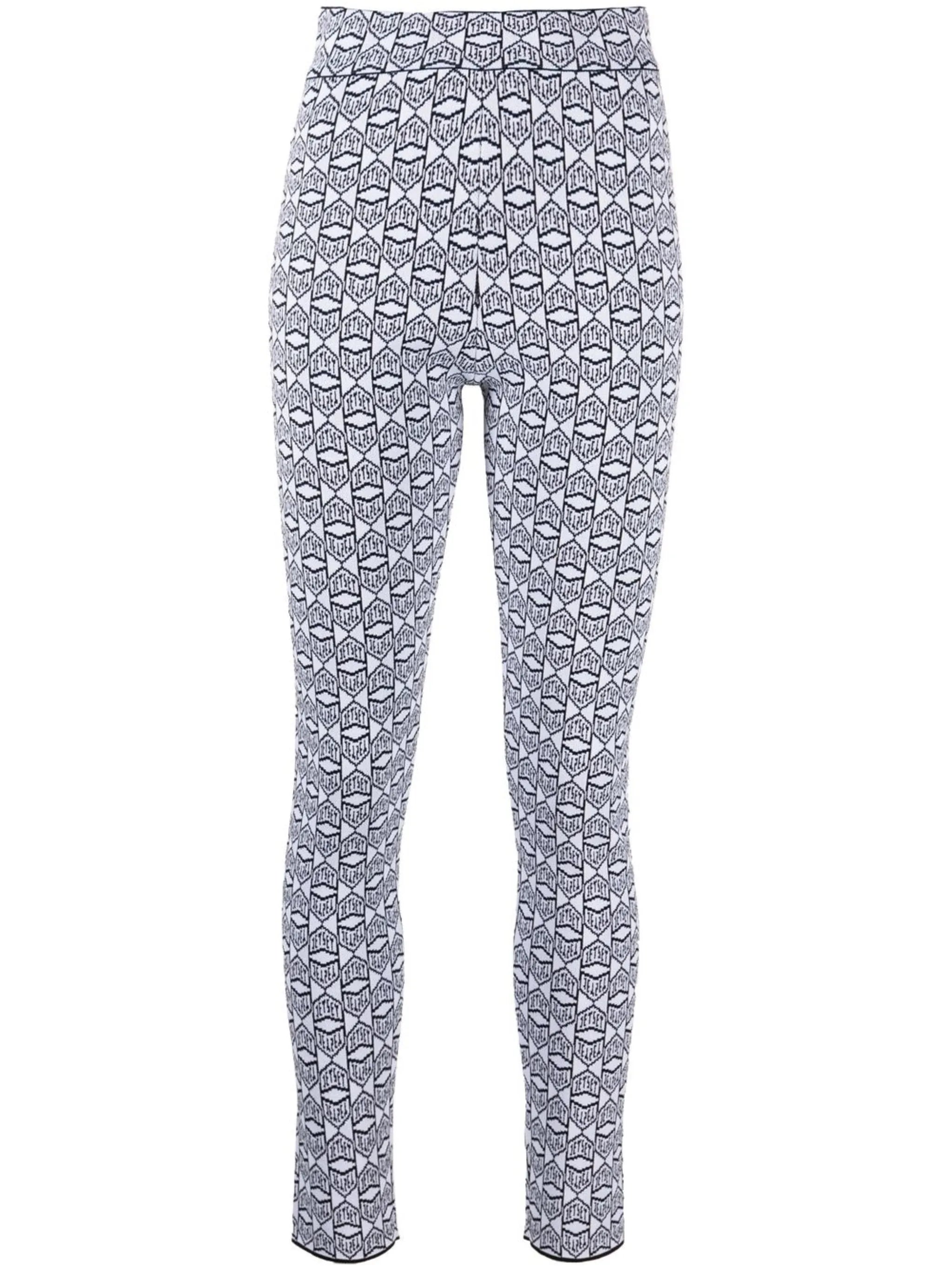 logo-print base-layer leggings