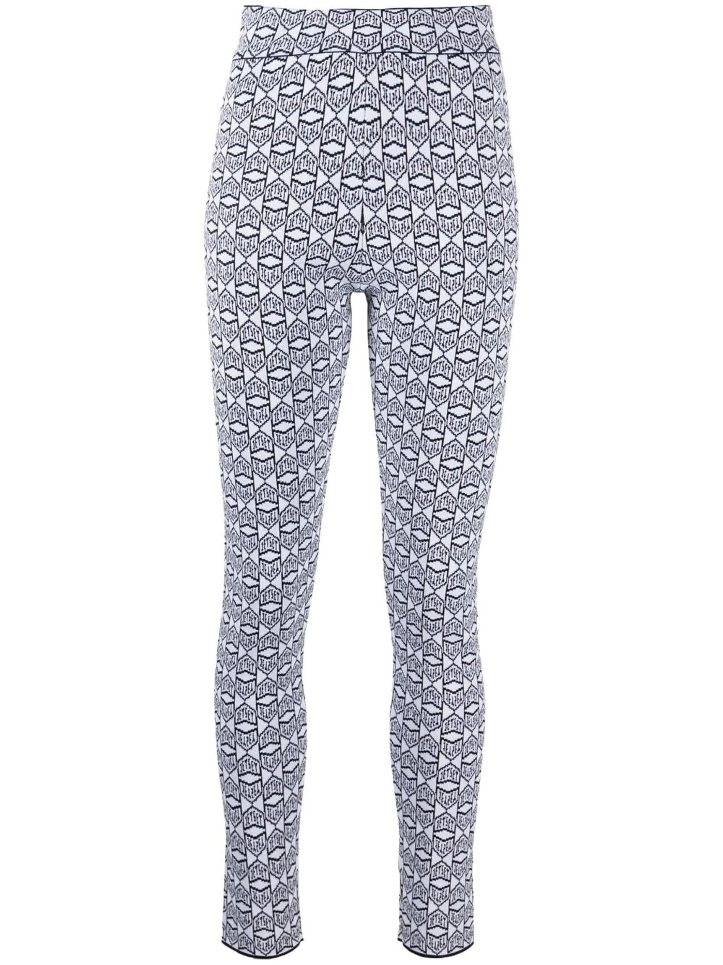 logo-print base-layer leggings