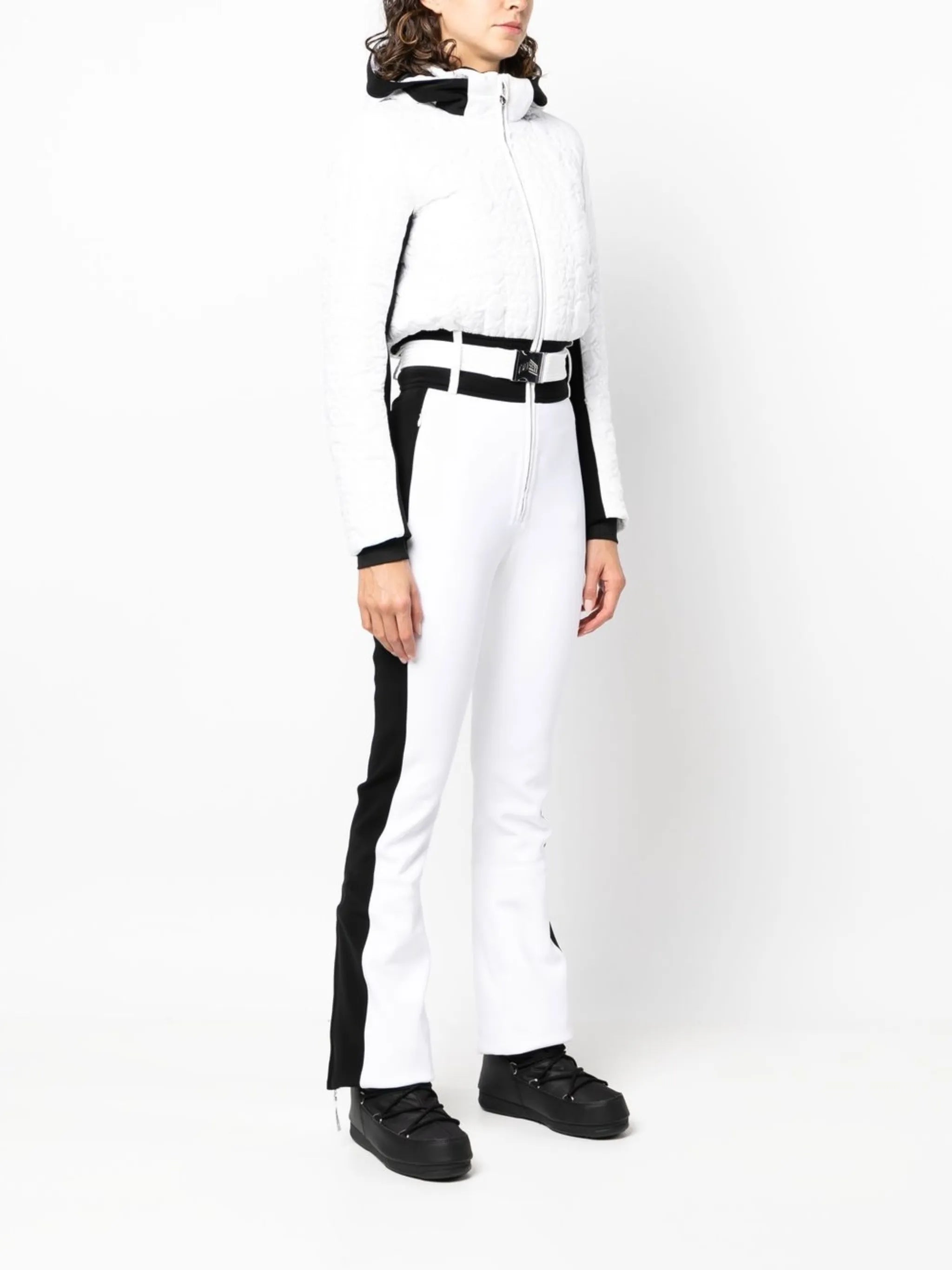 Combi hooded ski suit