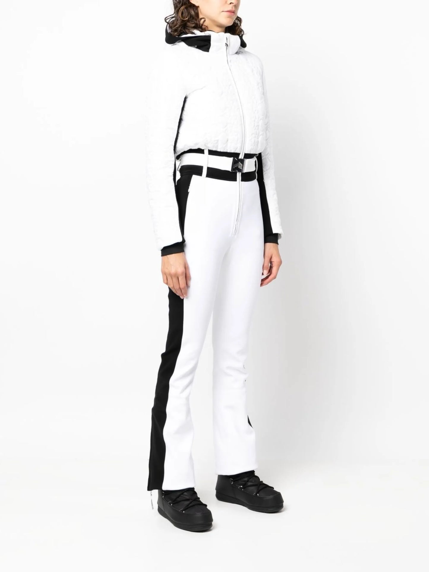 Combi hooded ski suit