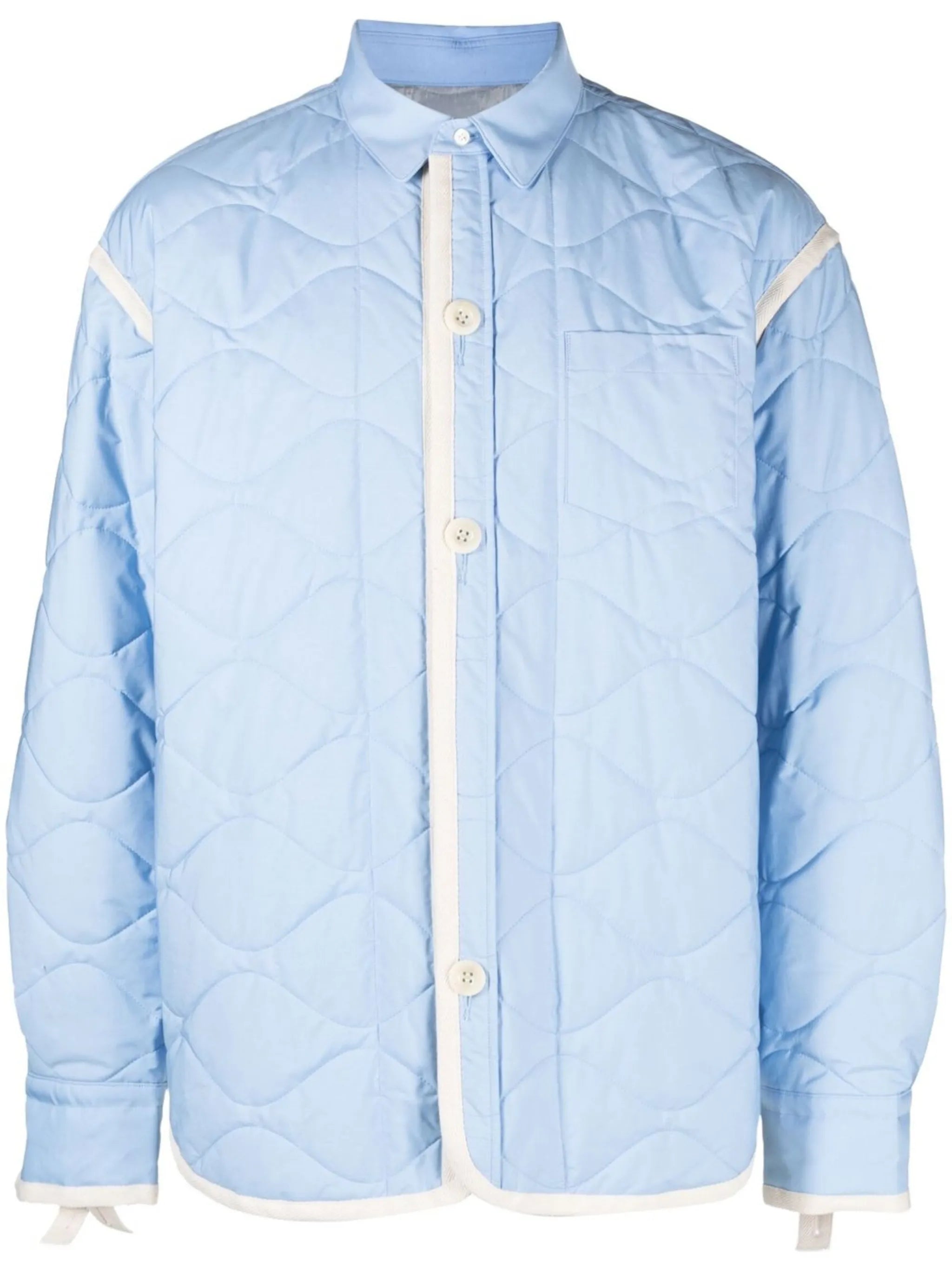 quilted shirt jacket