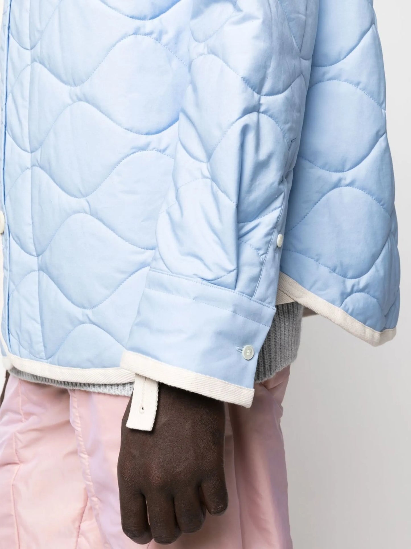 quilted shirt jacket
