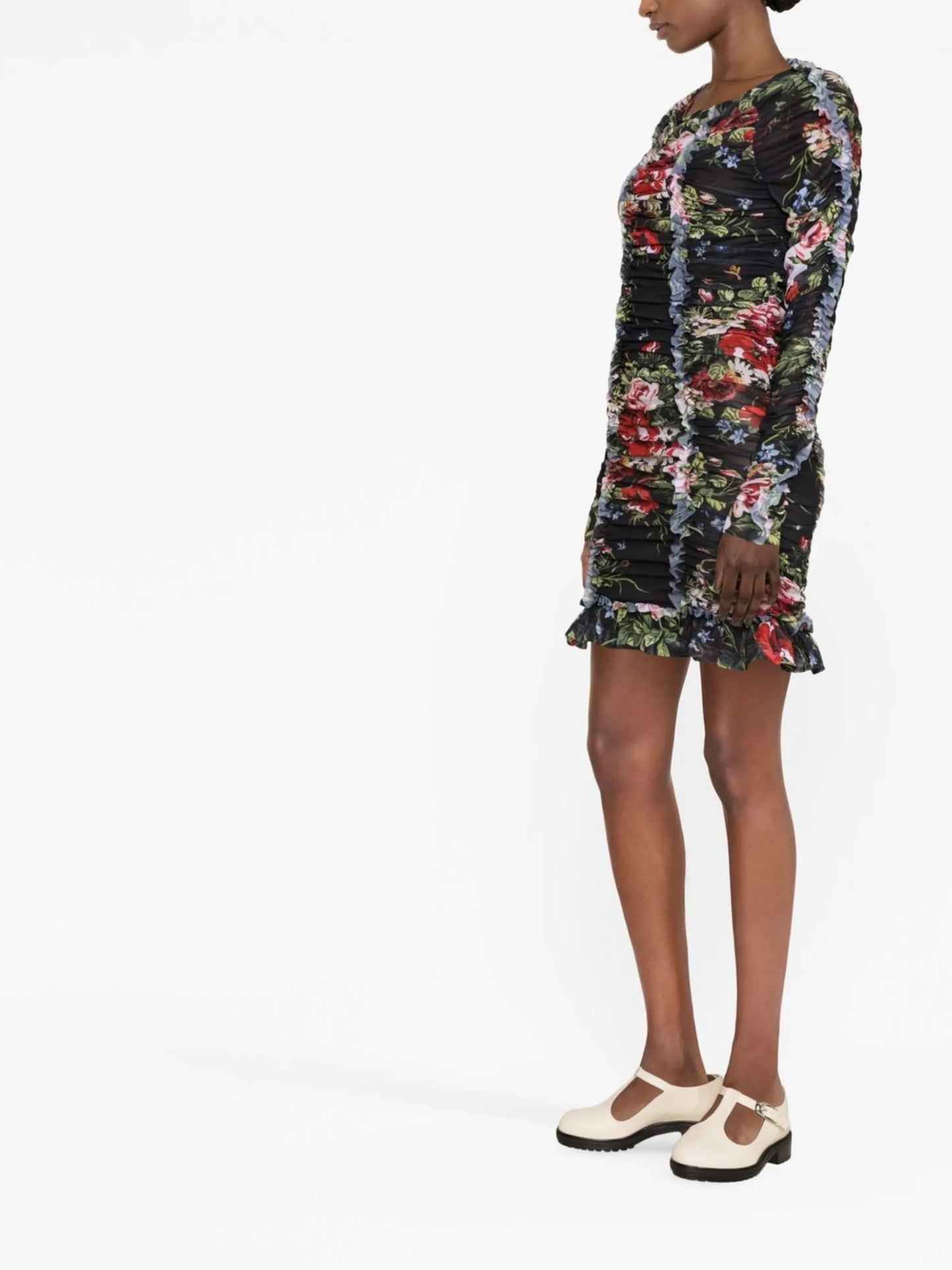 Harley floral-print dress