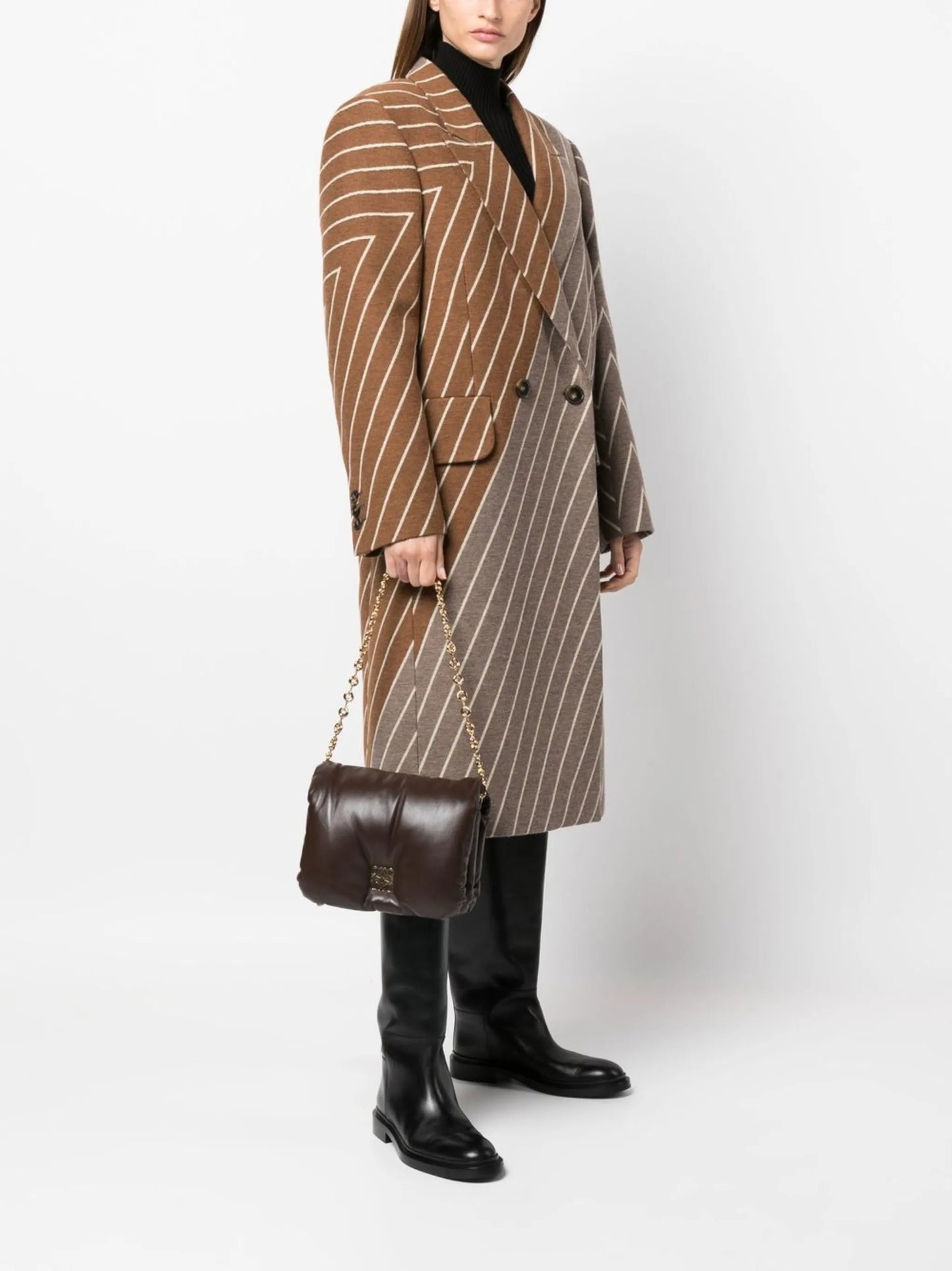 Goya Anagram padded shoulder bag