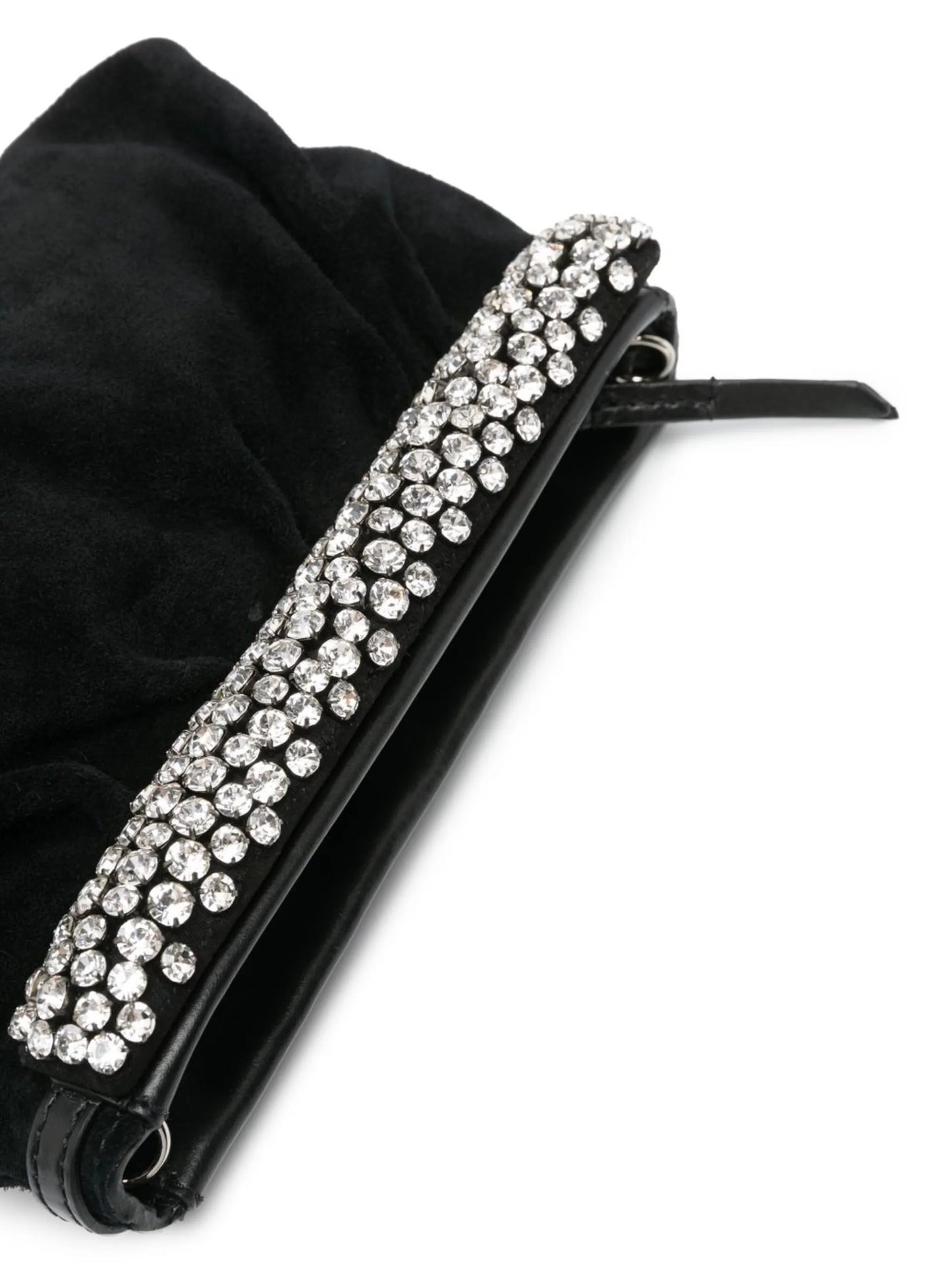 Luzes crystal-embellished crossbody bag