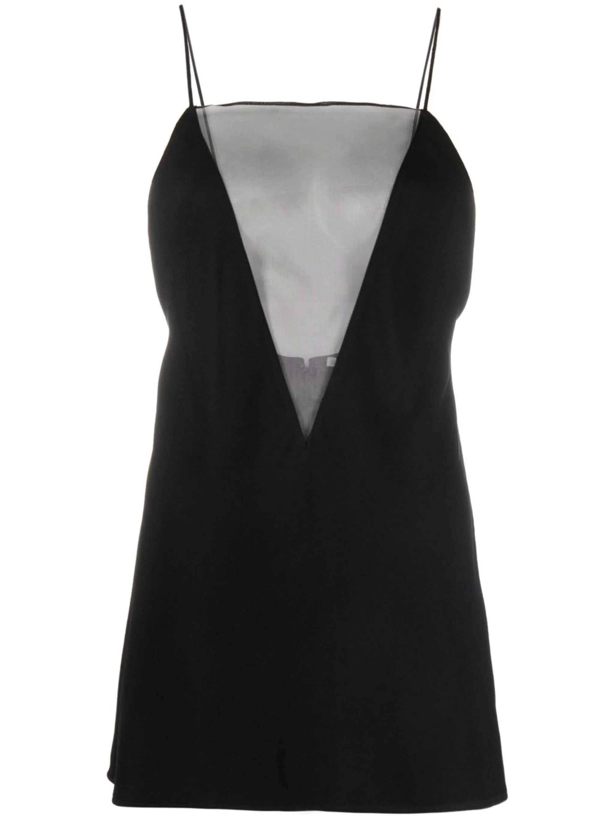 sleeveless multi-panel top