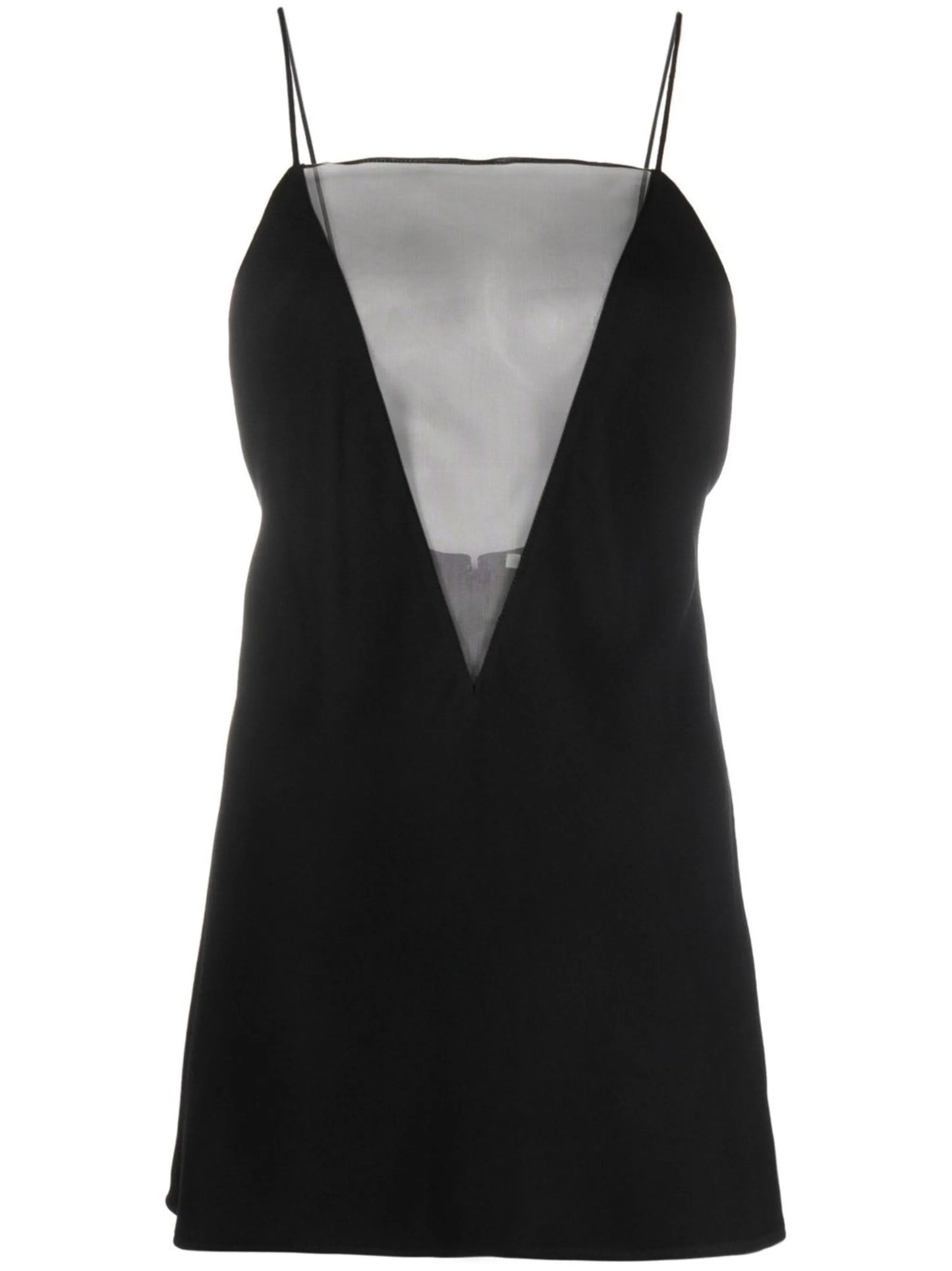 sleeveless multi-panel top