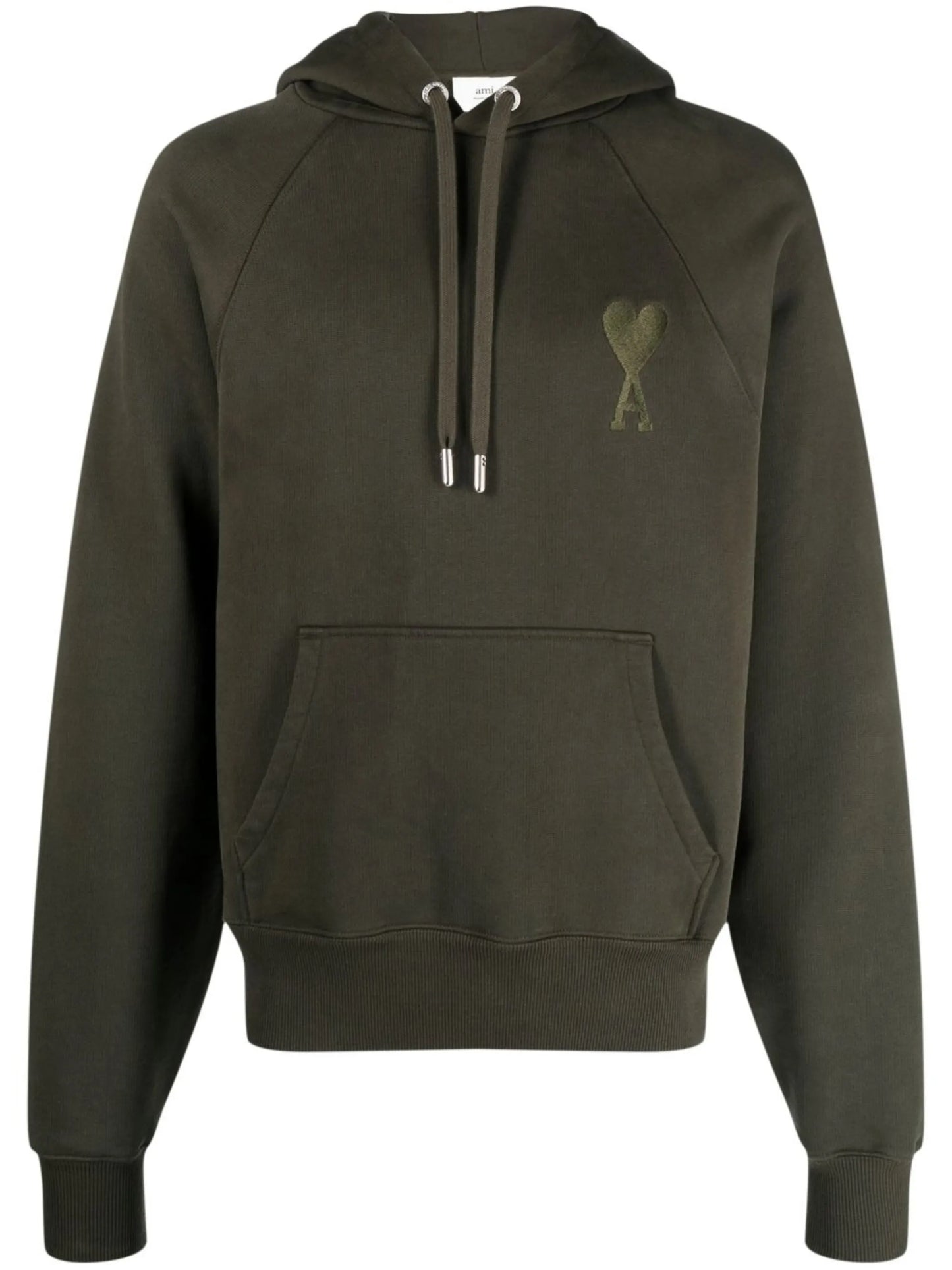 logo-embroidered hoodie