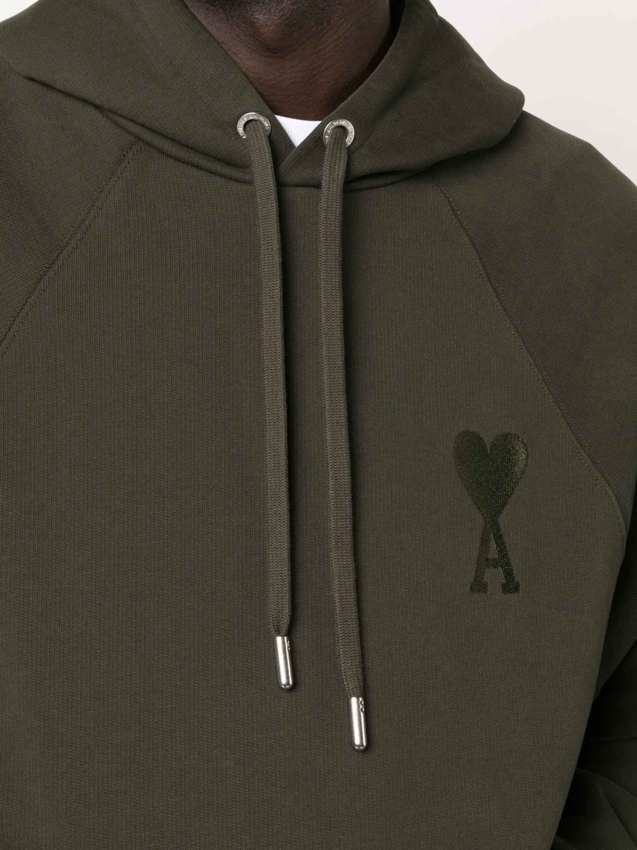 logo-embroidered hoodie