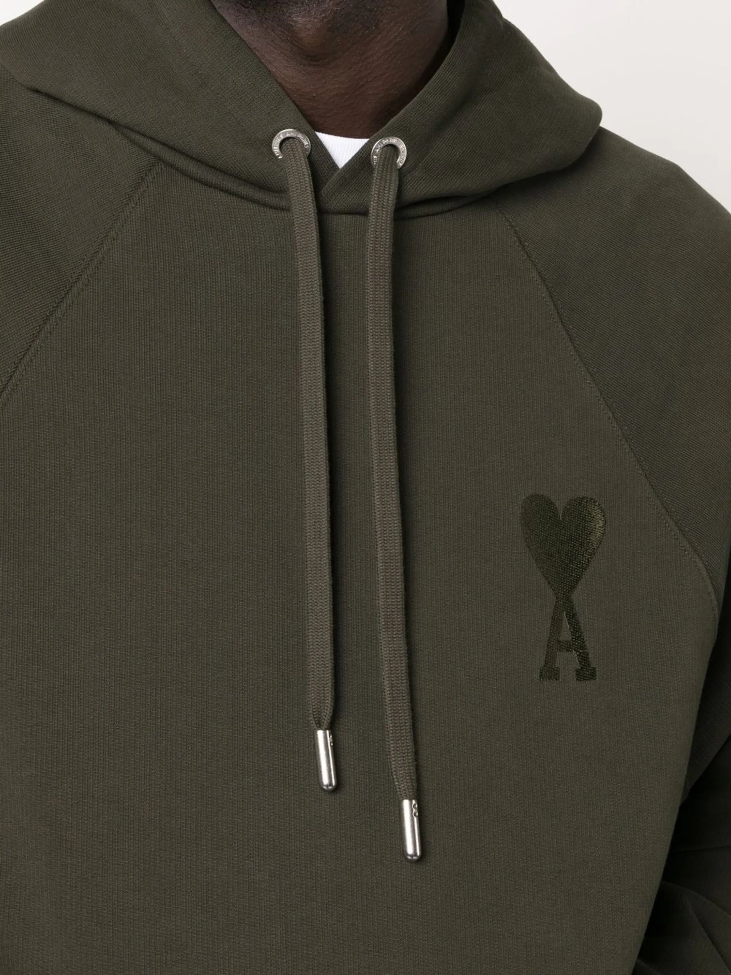 logo-embroidered hoodie