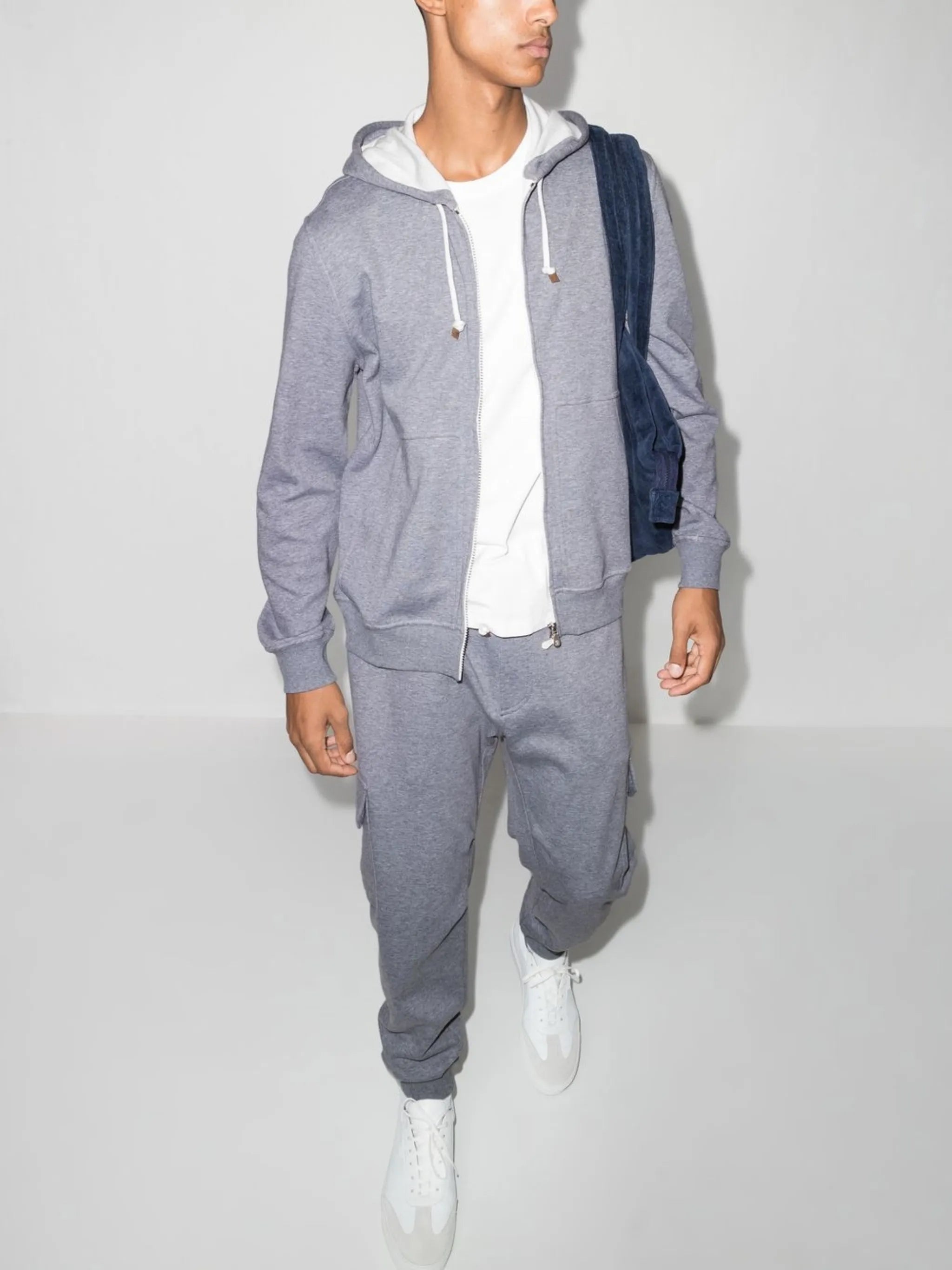 hooded track jacket
