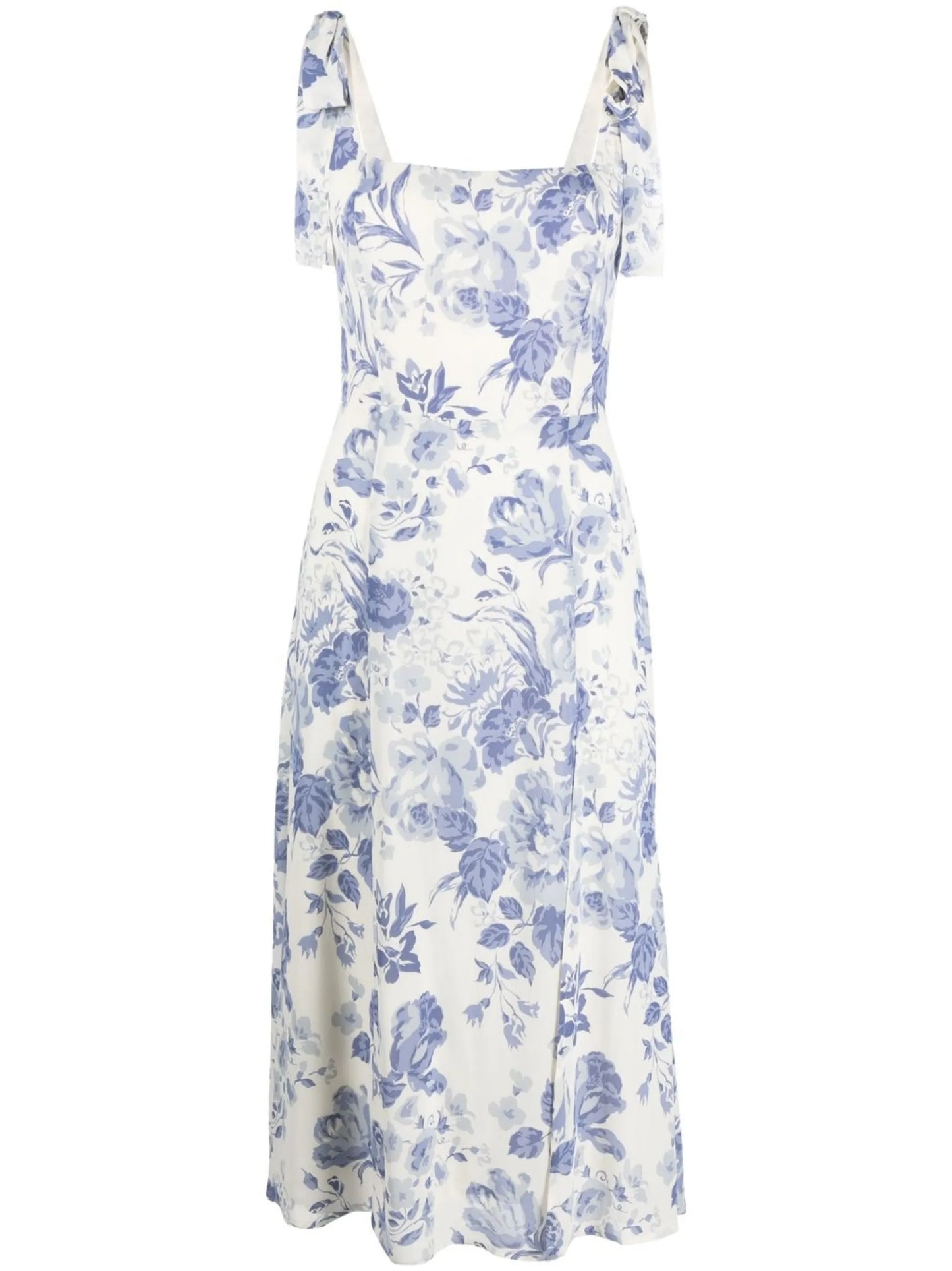 Twilight floral-print midi dress