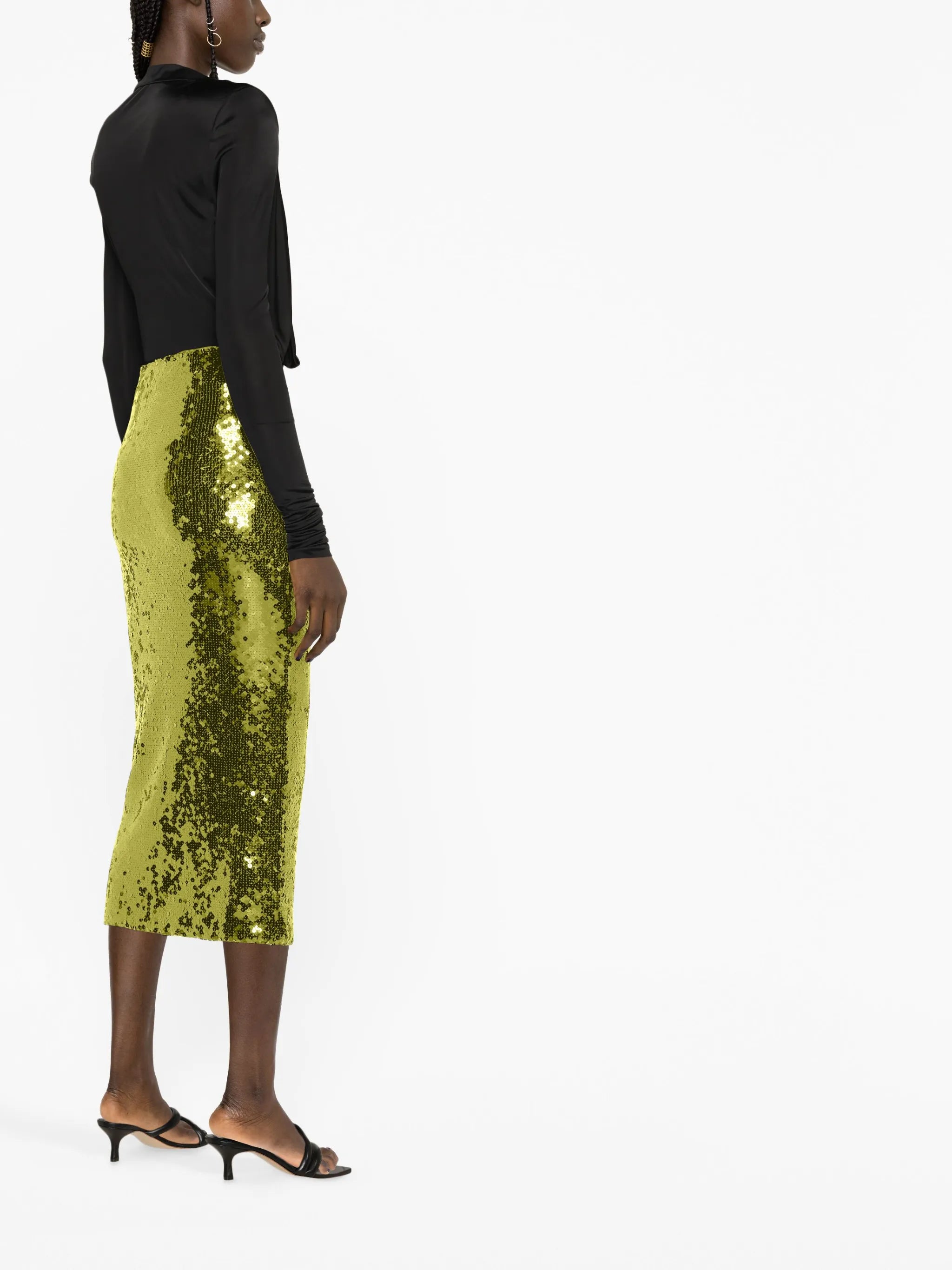 Gisele sequin-embellished skirt