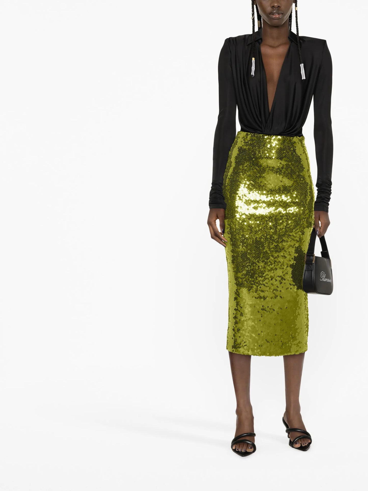 Gisele sequin-embellished skirt
