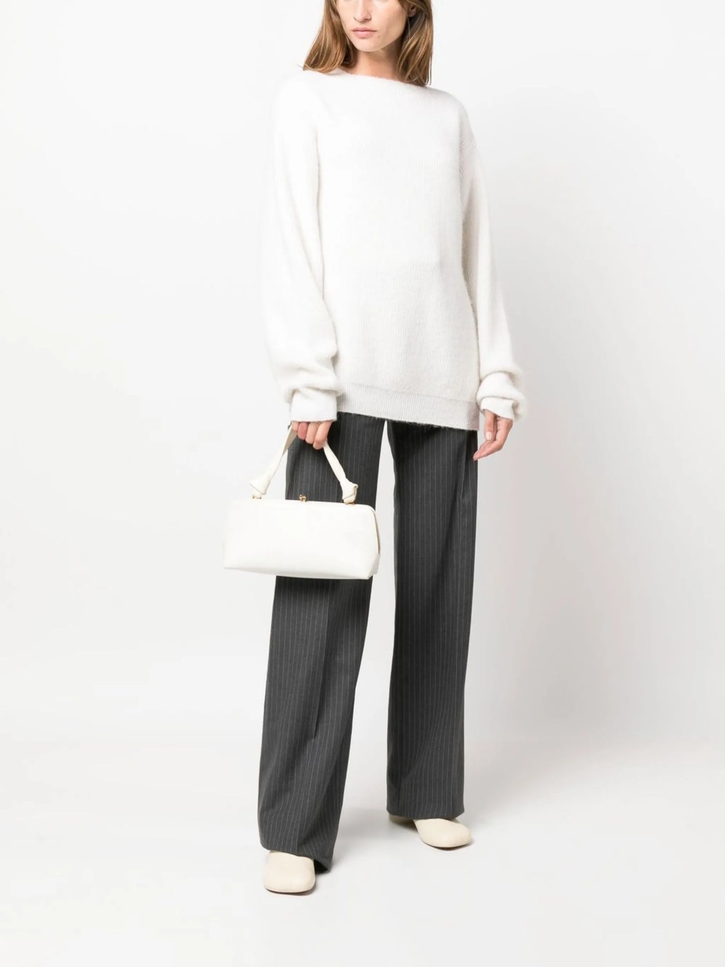 Goji leather tote bag