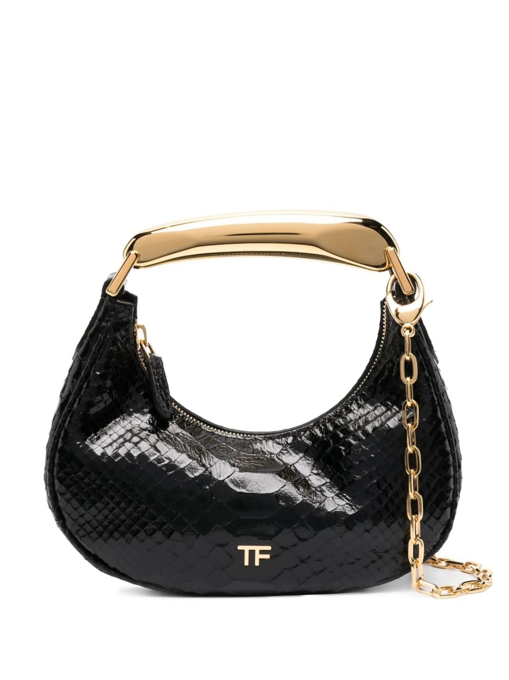 python-effect shoulder bag