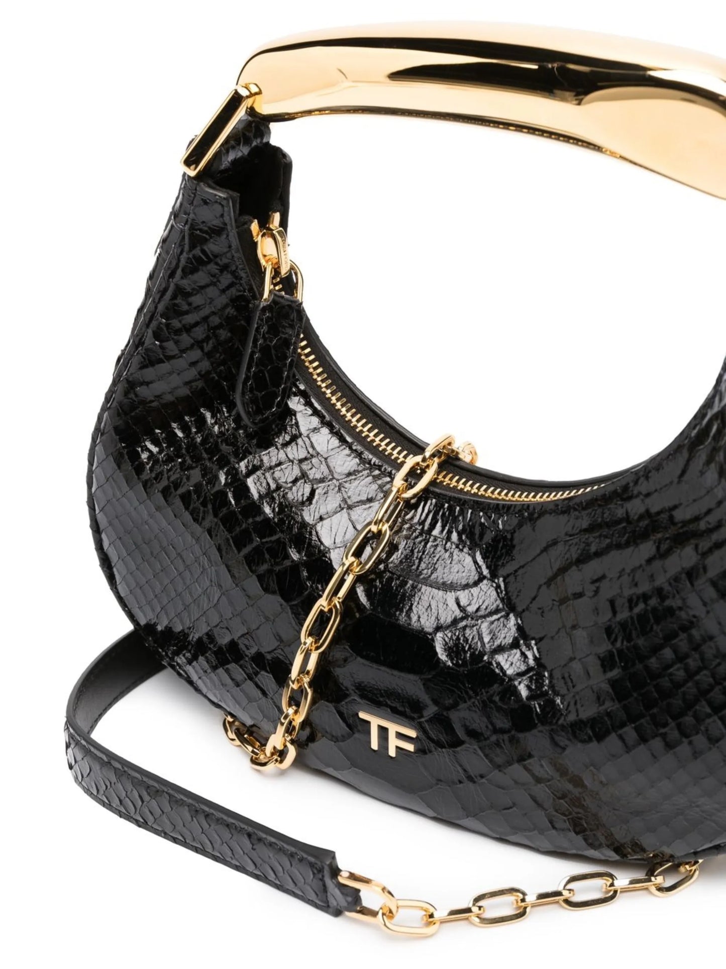 python-effect shoulder bag