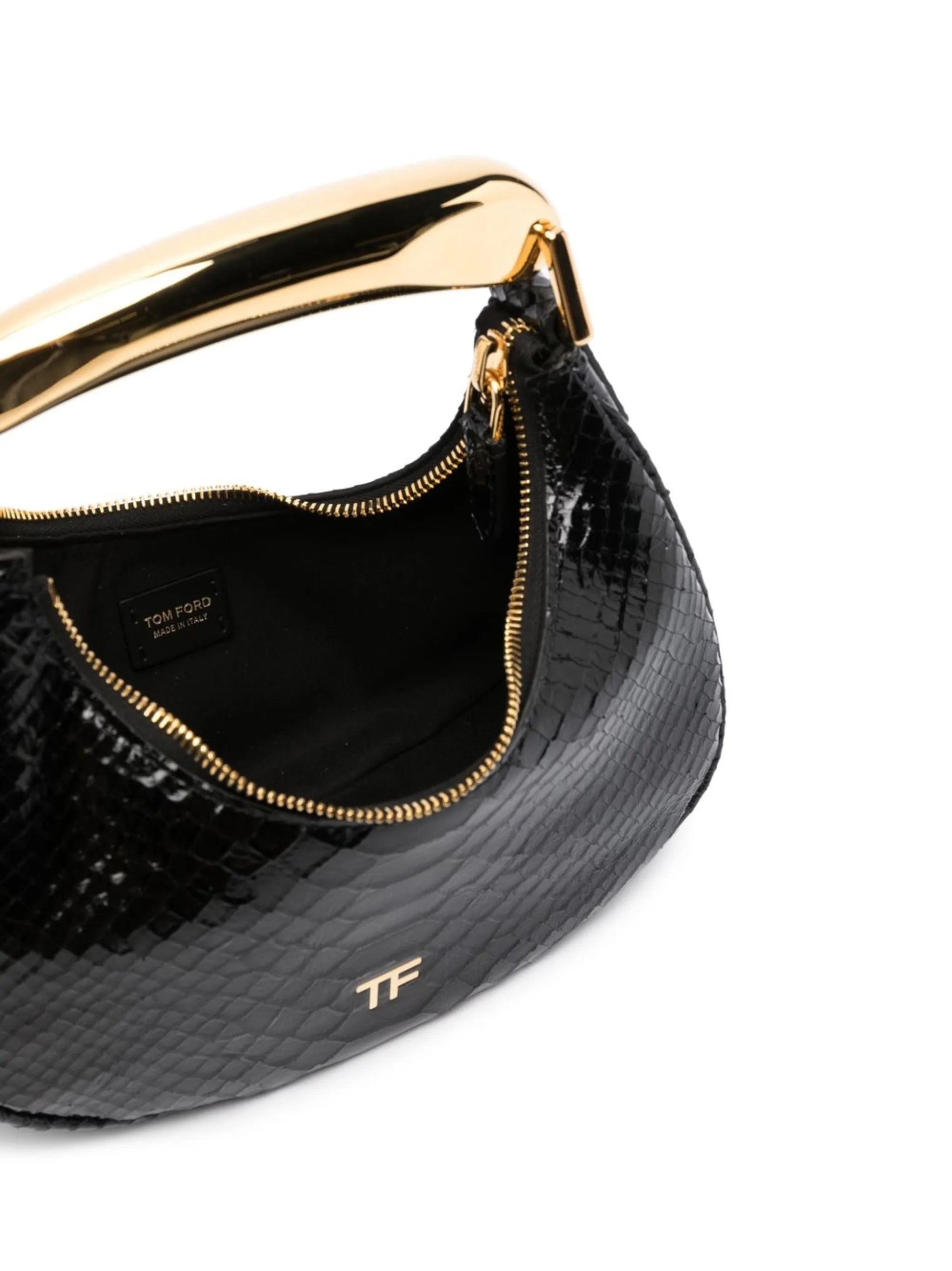 python-effect shoulder bag