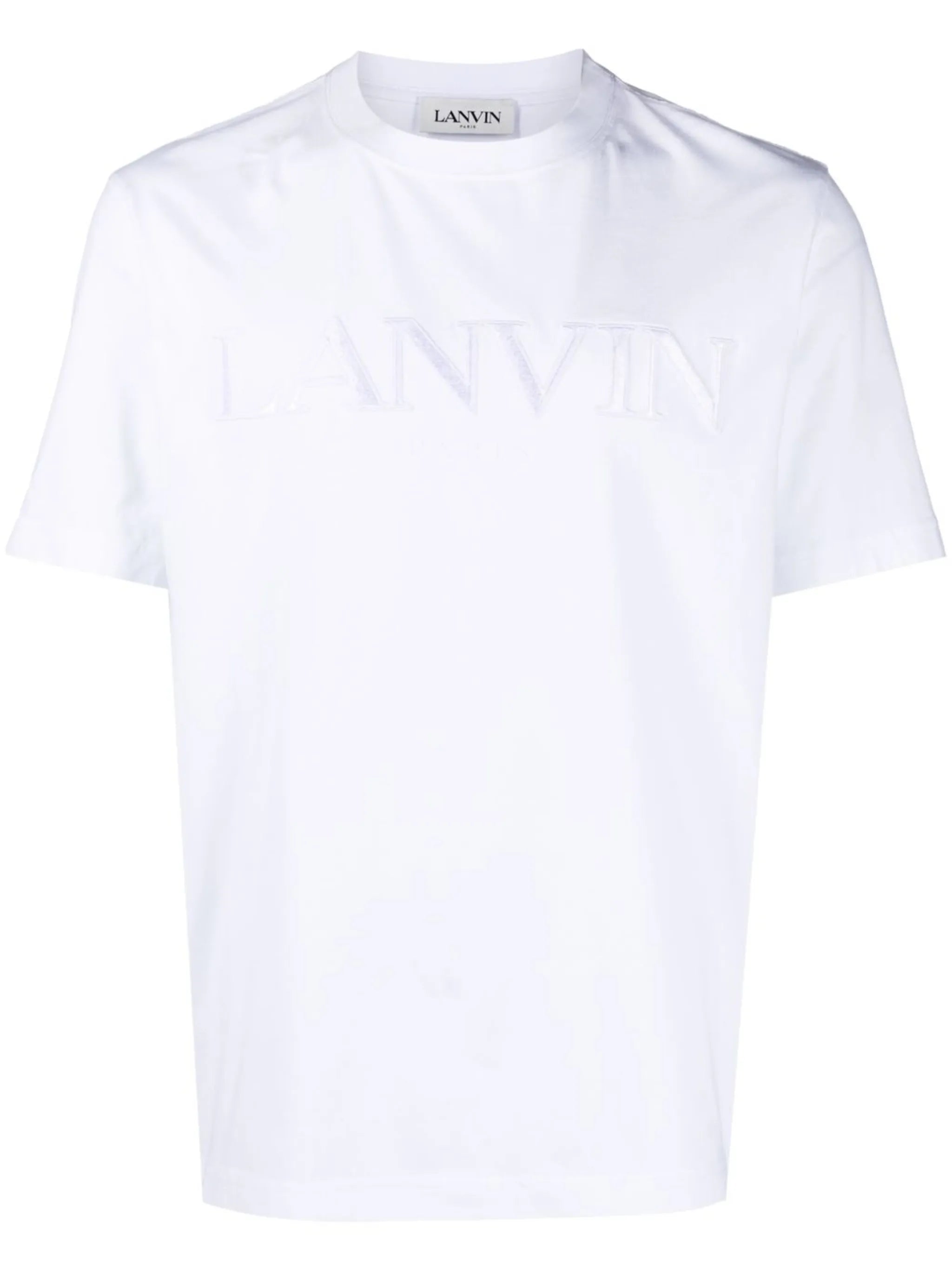 tonal logo-embroidered T-shirt