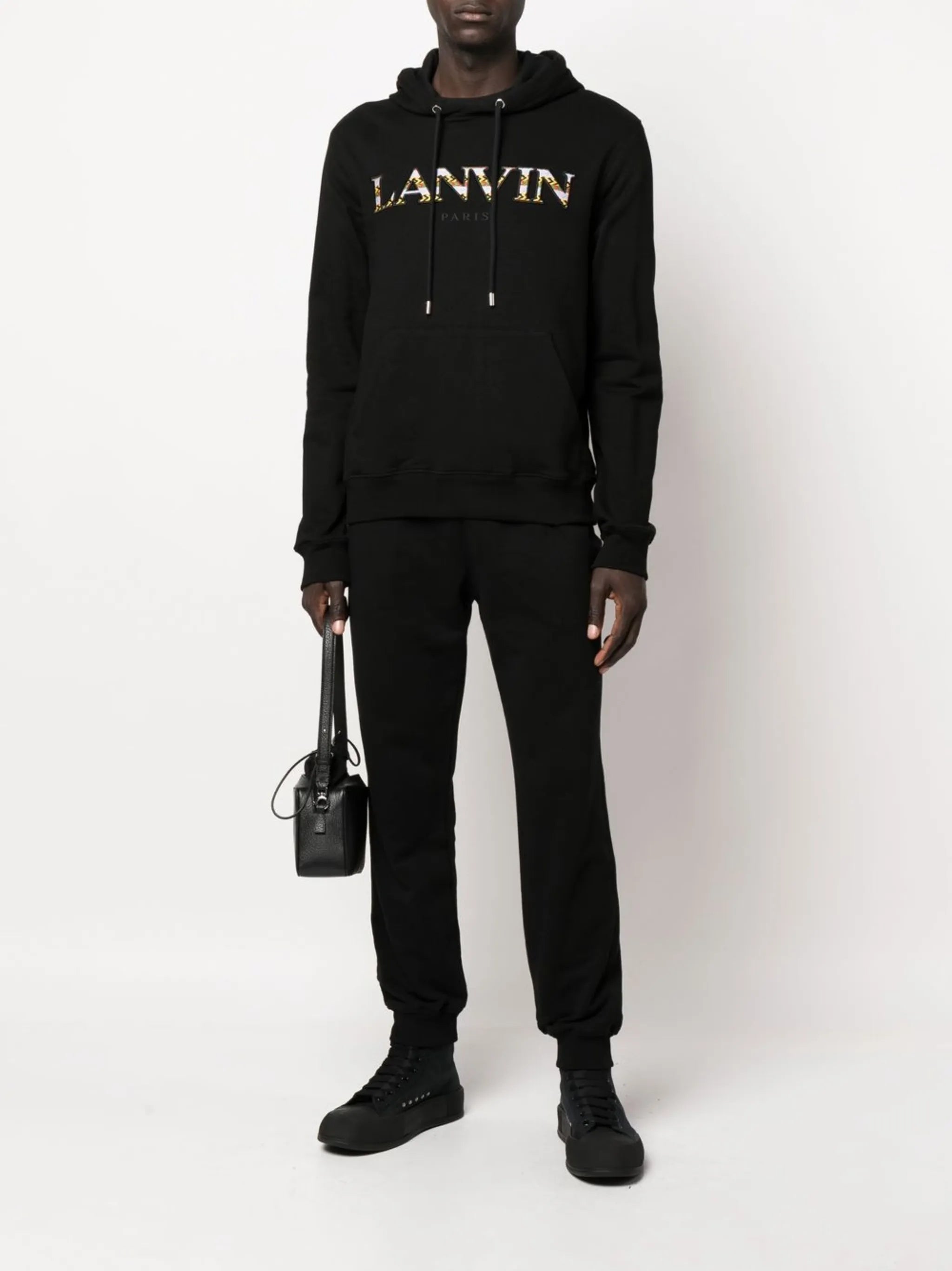 Curb woven drawstring track pants