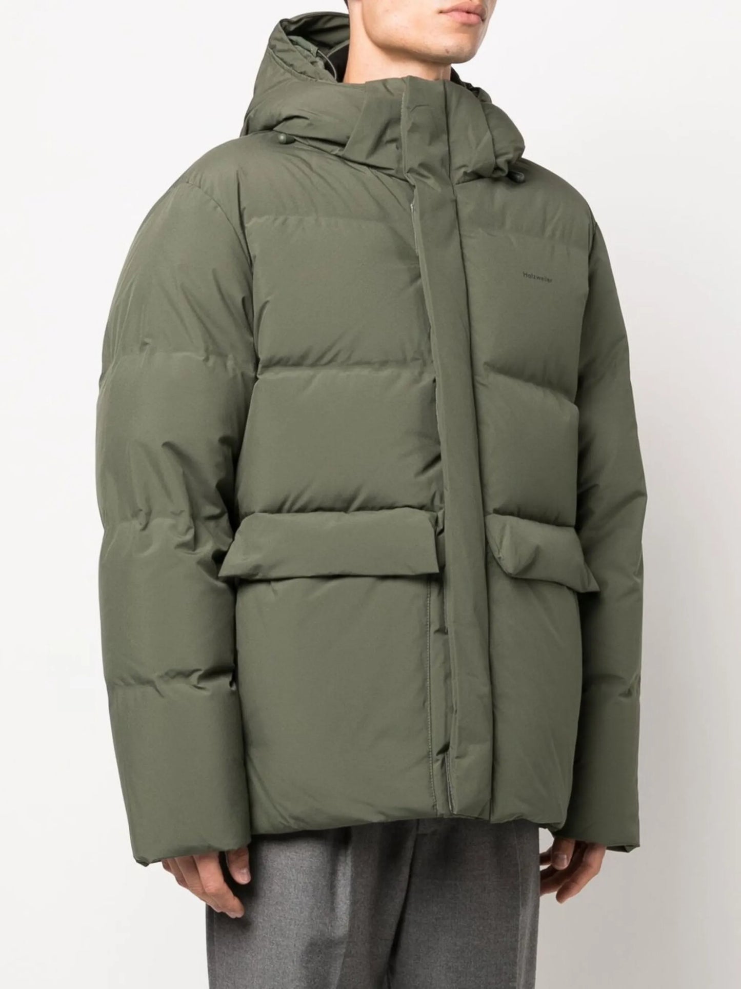 padded zip-up jacket