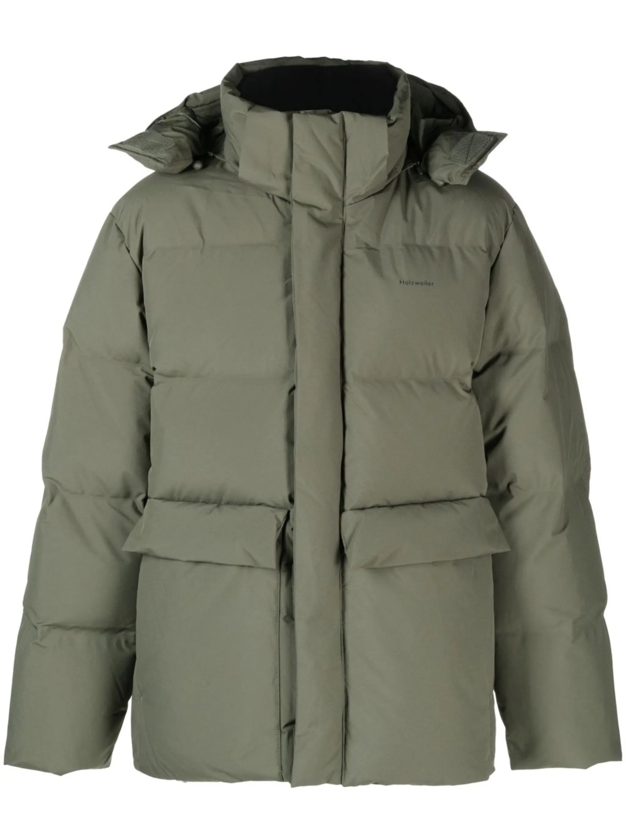 padded zip-up jacket