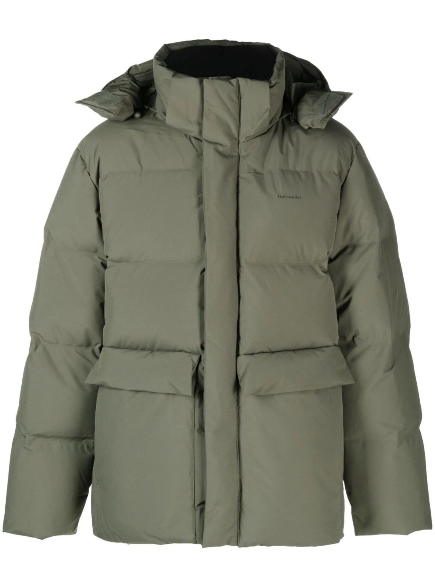padded zip-up jacket