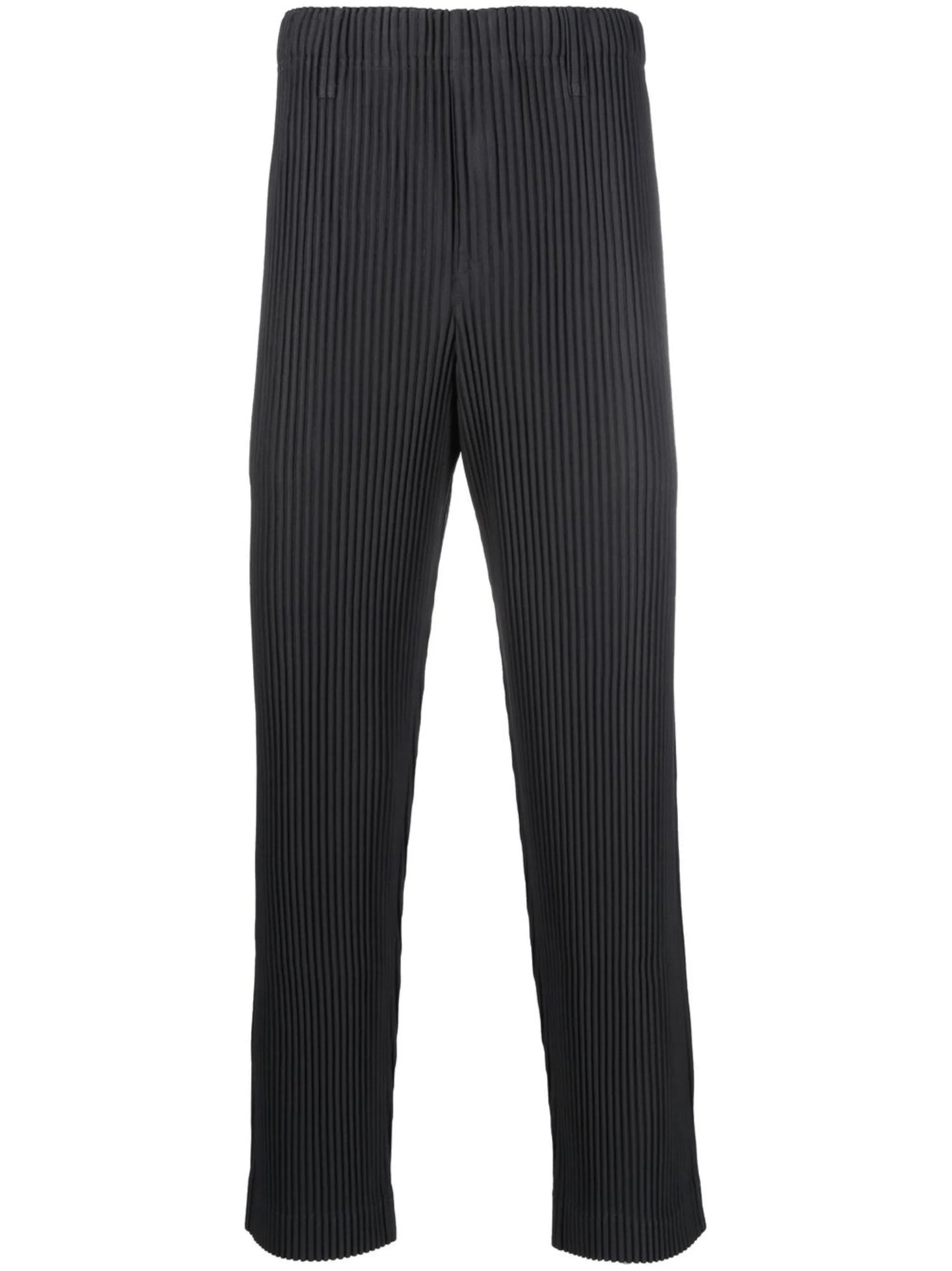 pleated tailored trousers