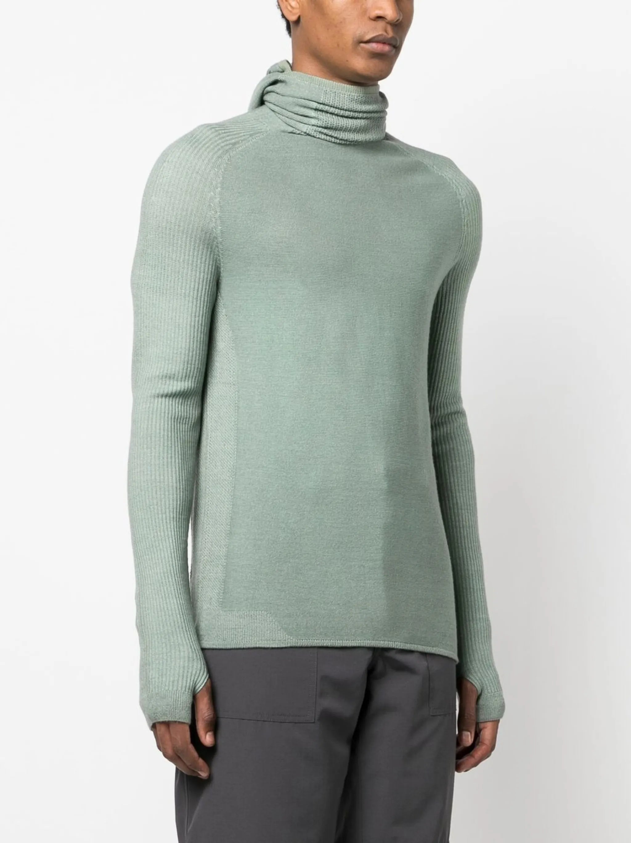 balaclava merino sweatshirt