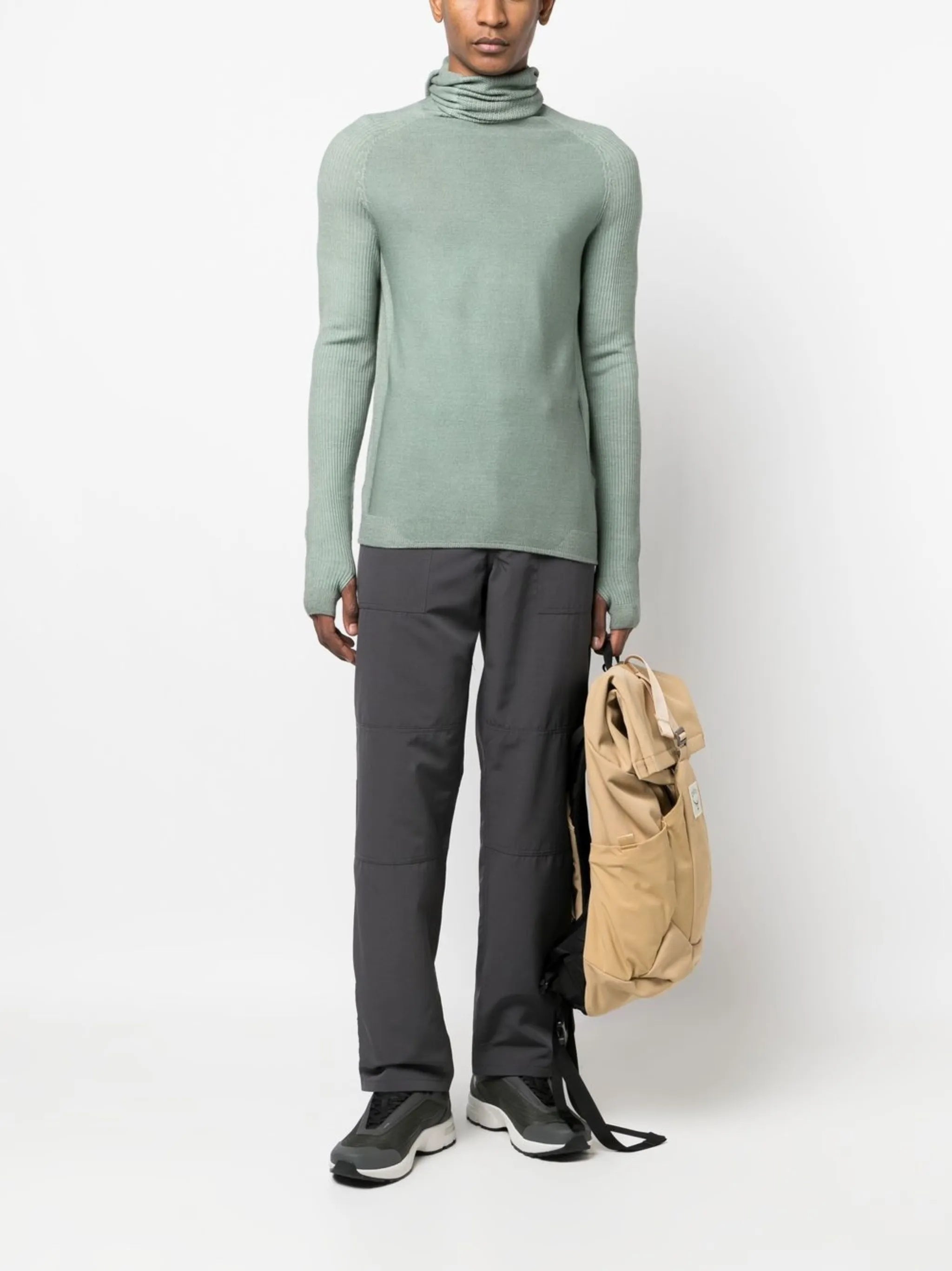 balaclava merino sweatshirt