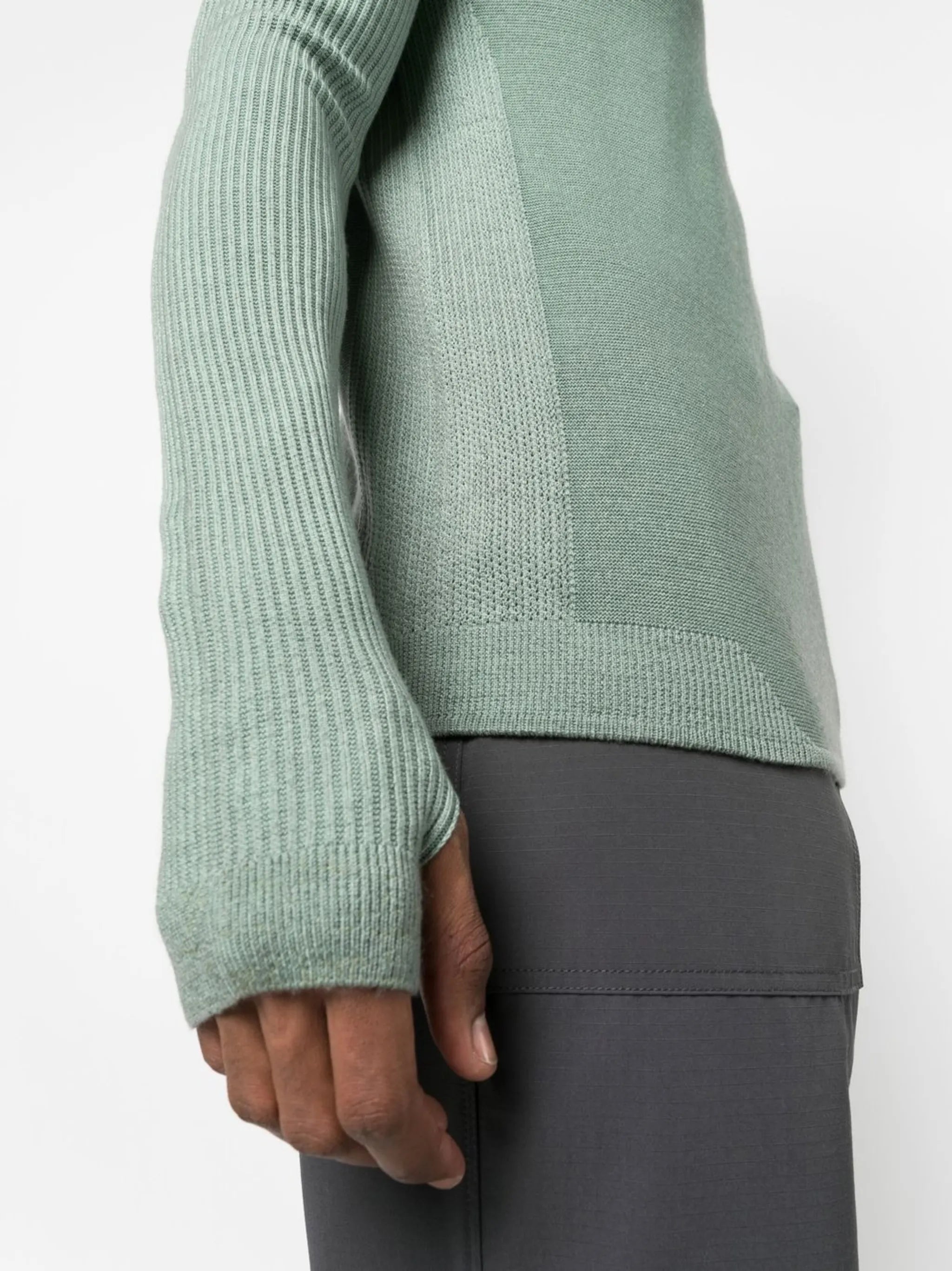 balaclava merino sweatshirt
