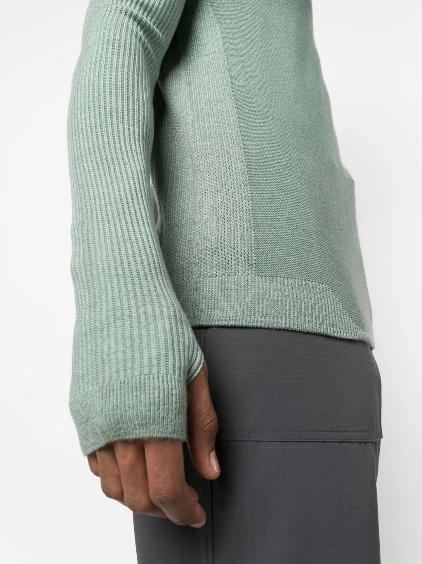 balaclava merino sweatshirt
