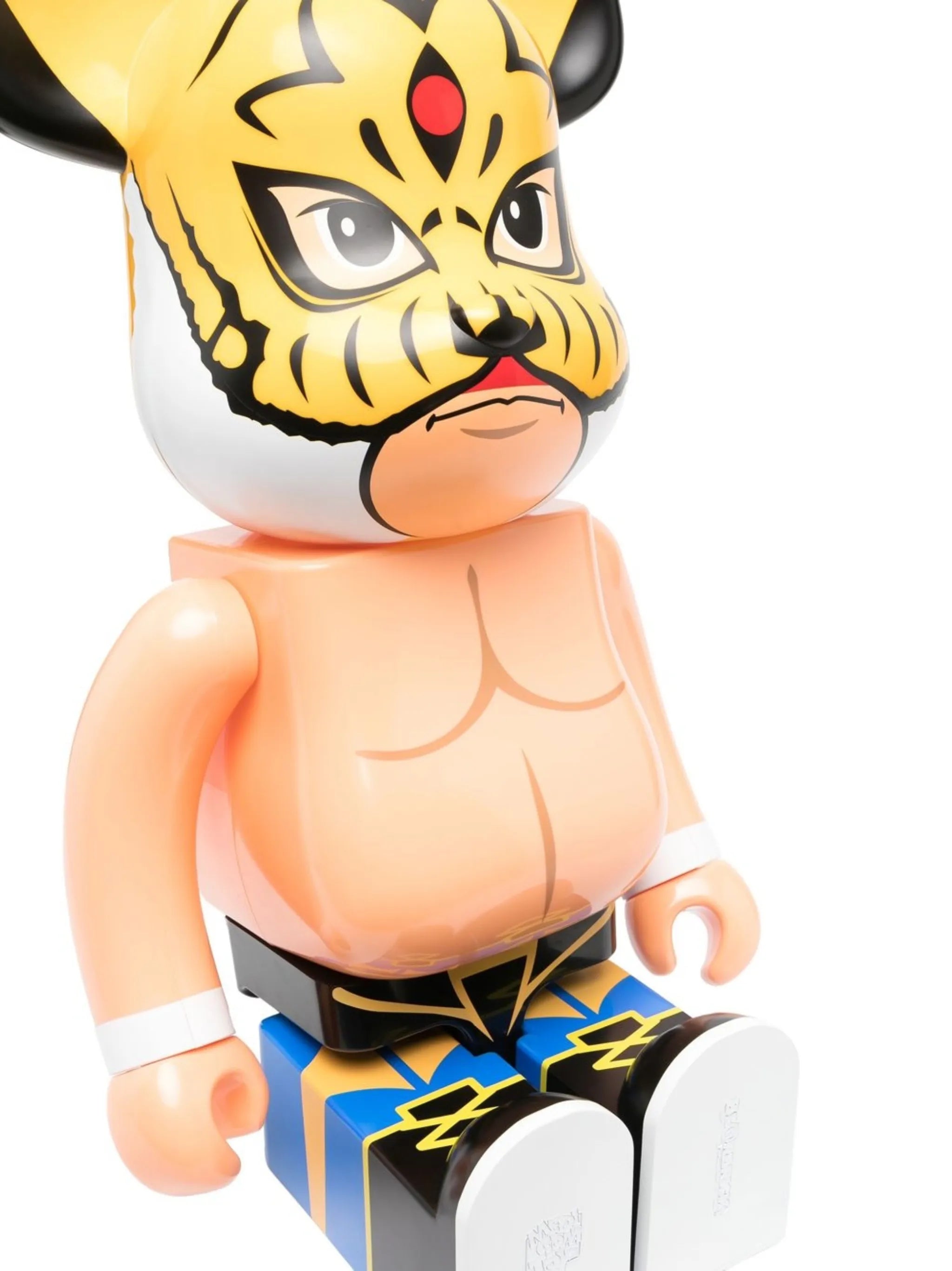 Bearbrick Tiger Mask figurine