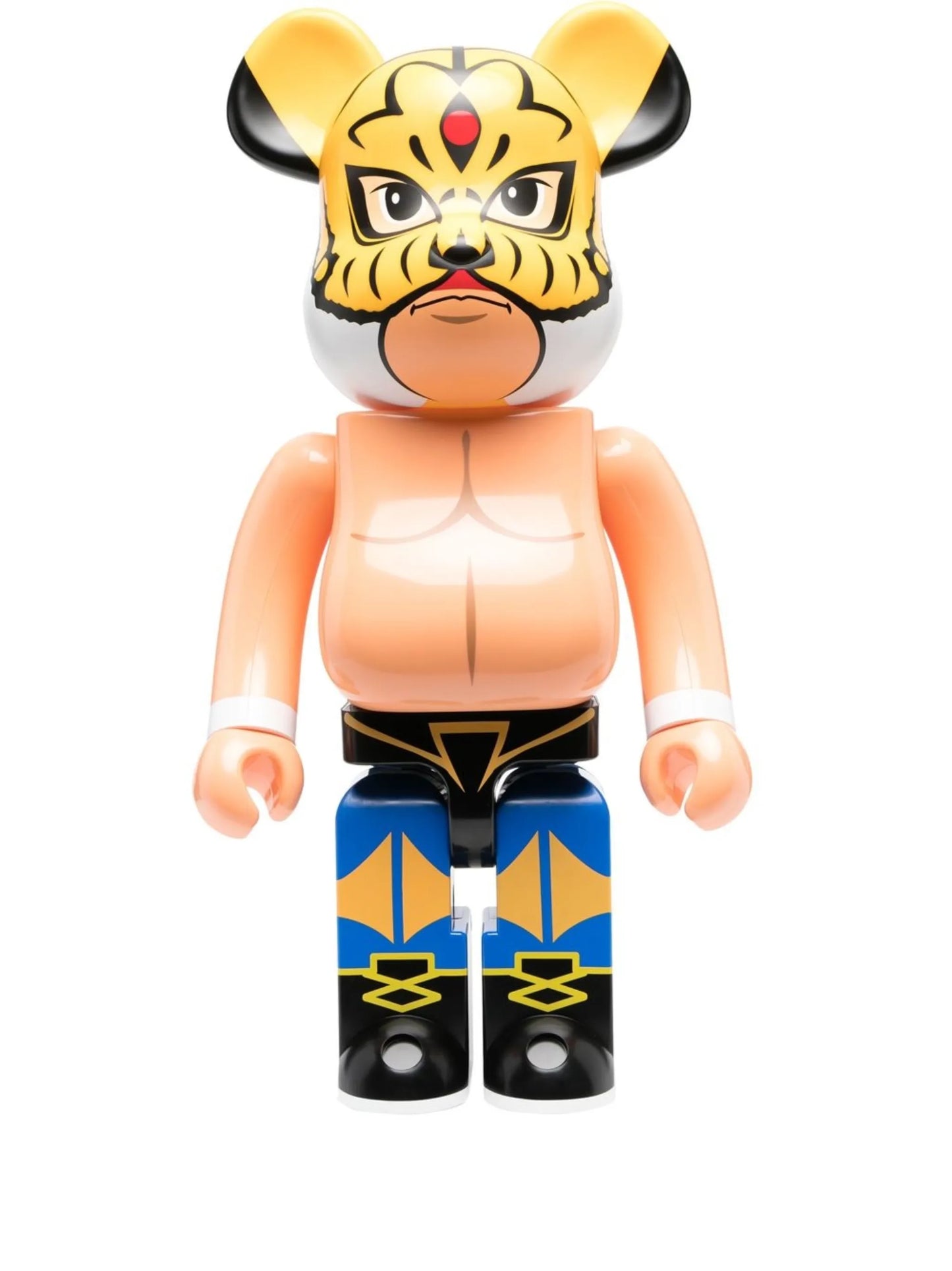 Bearbrick Tiger Mask figurine