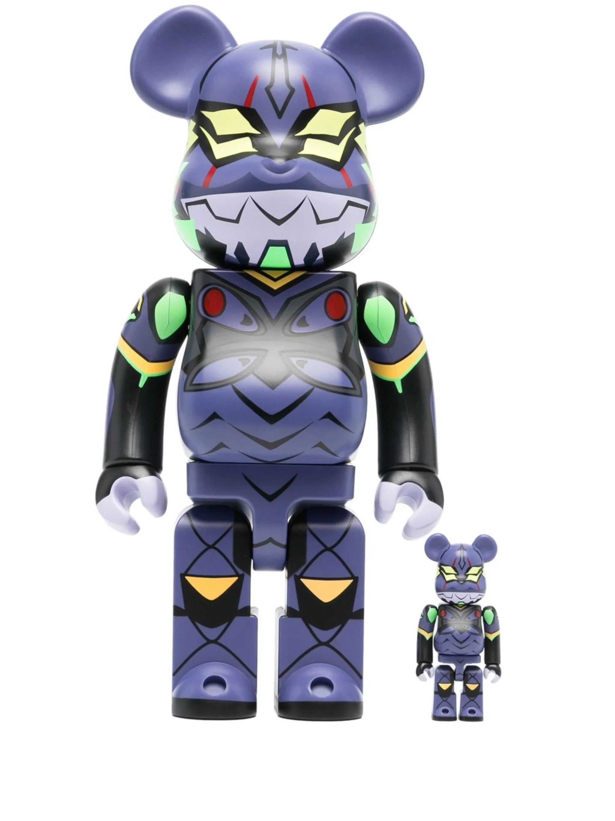 Be@rbrick Evangelion Eva13 100% and 400% figure set