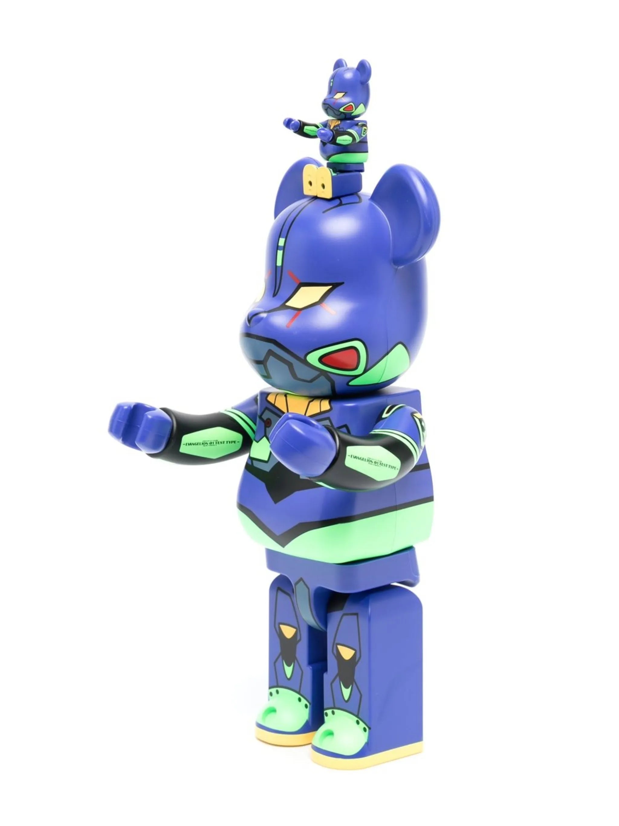 Evangelion BE@RBRICK 100% + 400% figure set