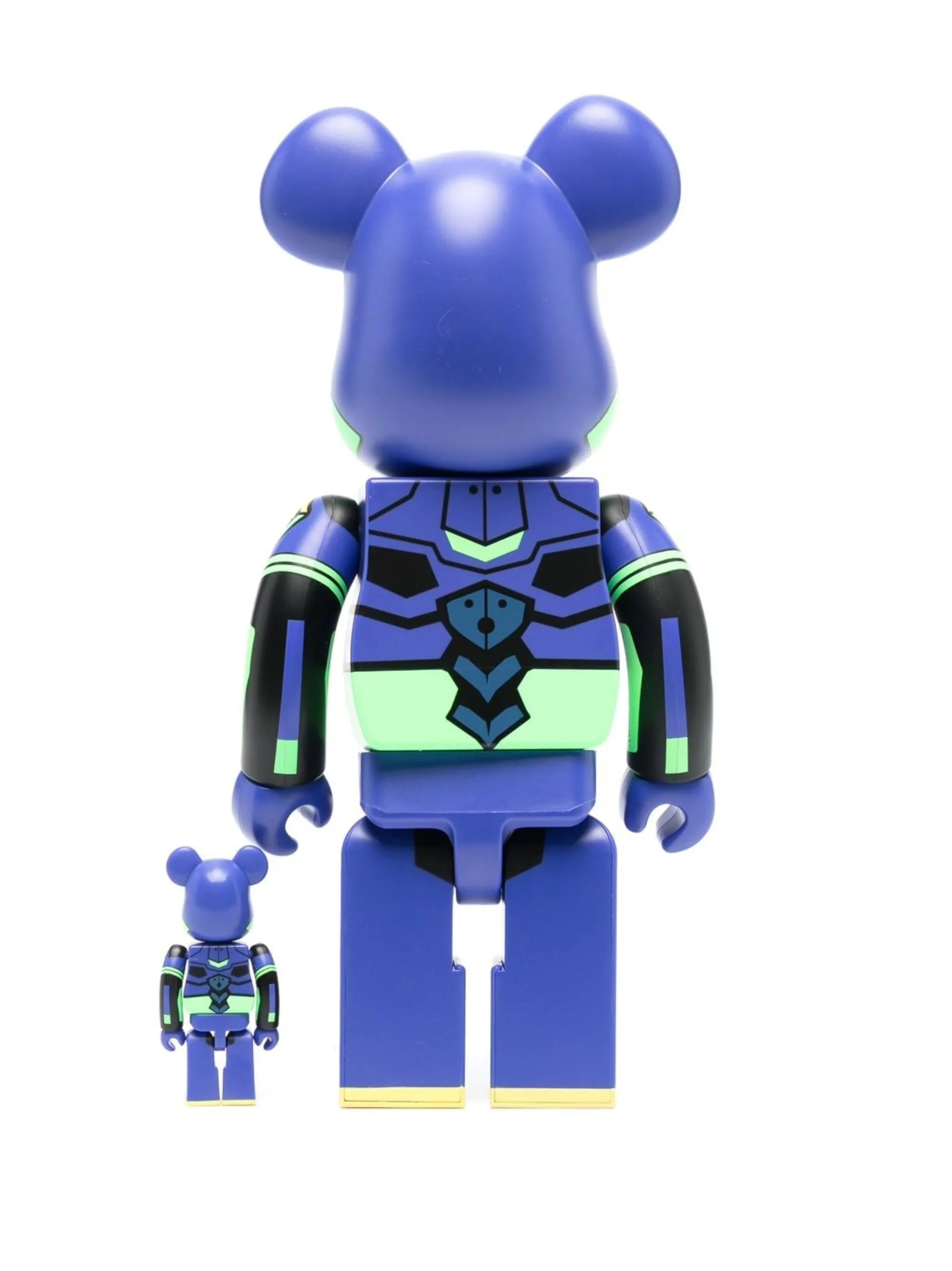 Evangelion BE@RBRICK 100% + 400% figure set
