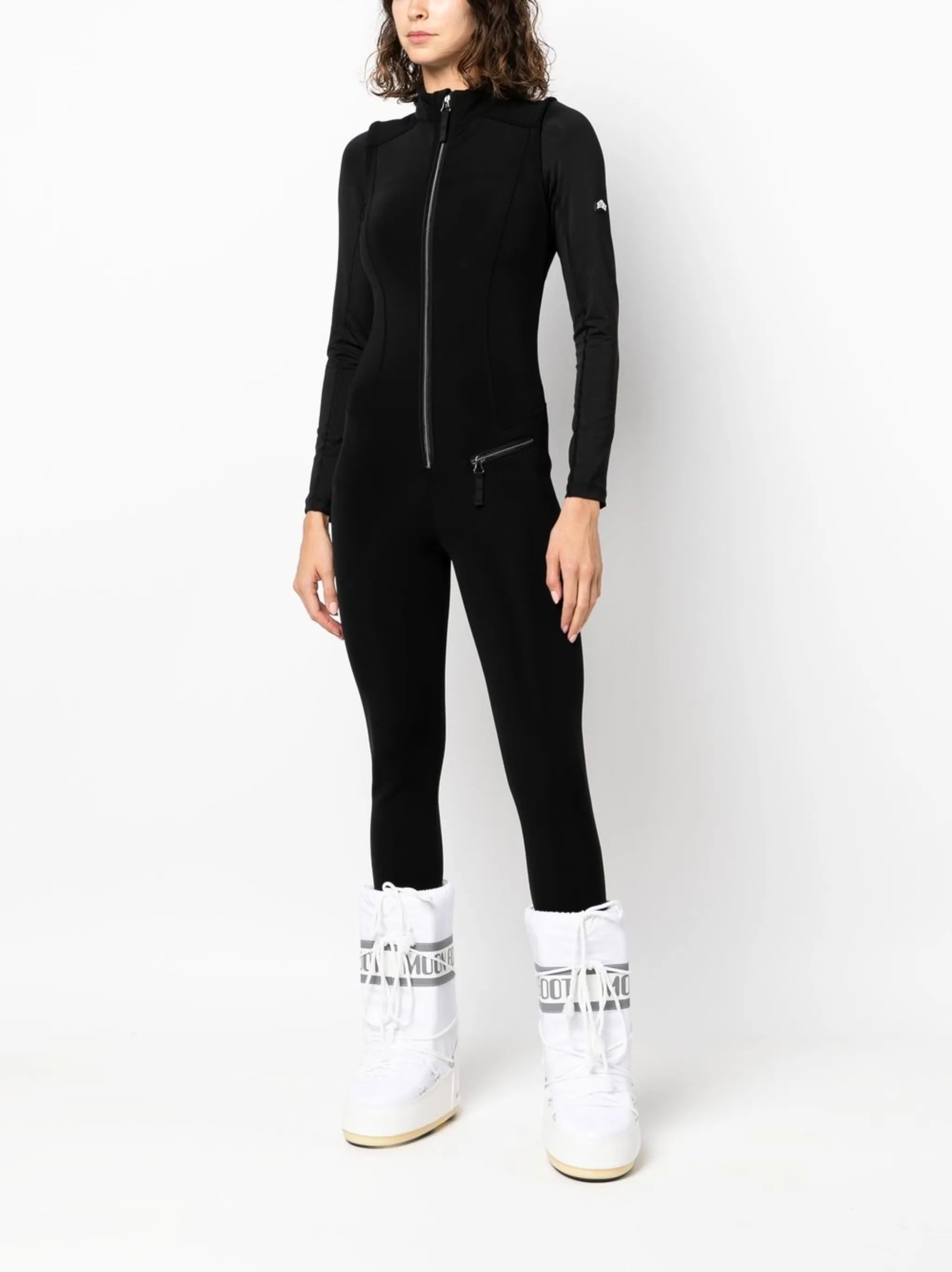 Domina front-zip jumpsuit